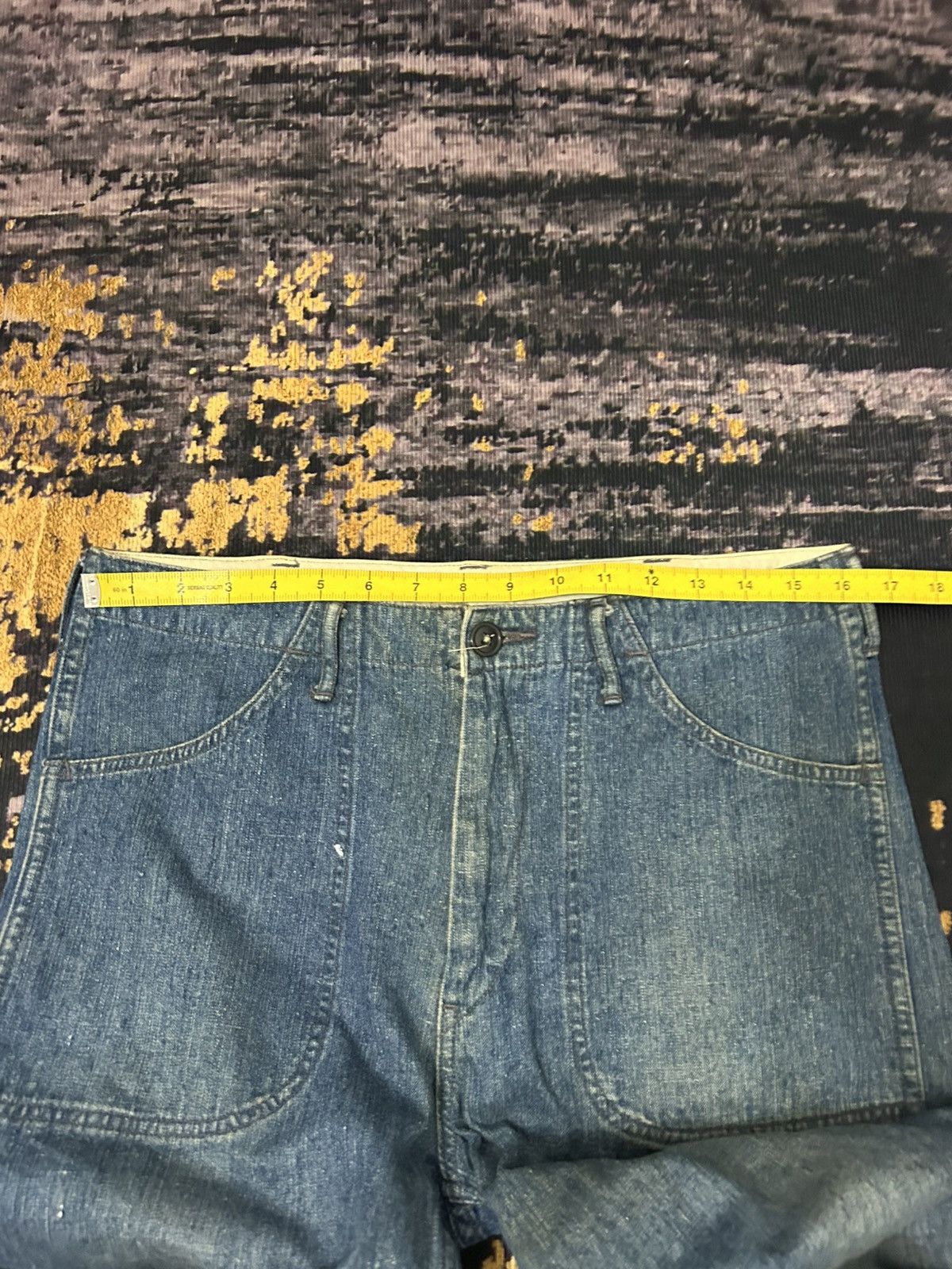 Indigo Vintage IDG Indigo Japan Washed Jeans Size US 32 / EU 48 - 14 Thumbnail