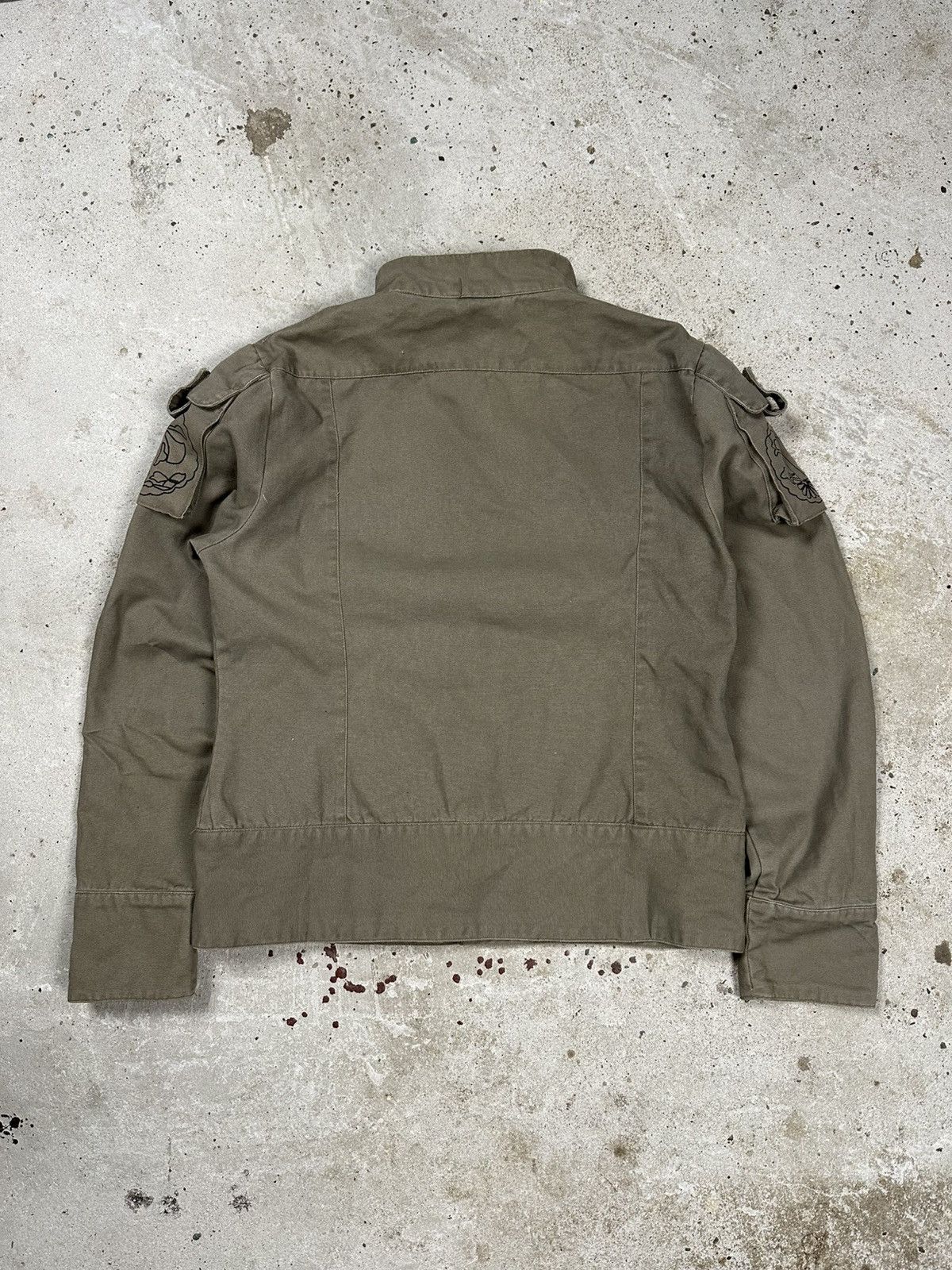 Japanese Brand Vintage Y2K Asymmetrical Utility Light Jacket Army Style Size US S / EU 44-46 / 1 - 2 Thumbnail