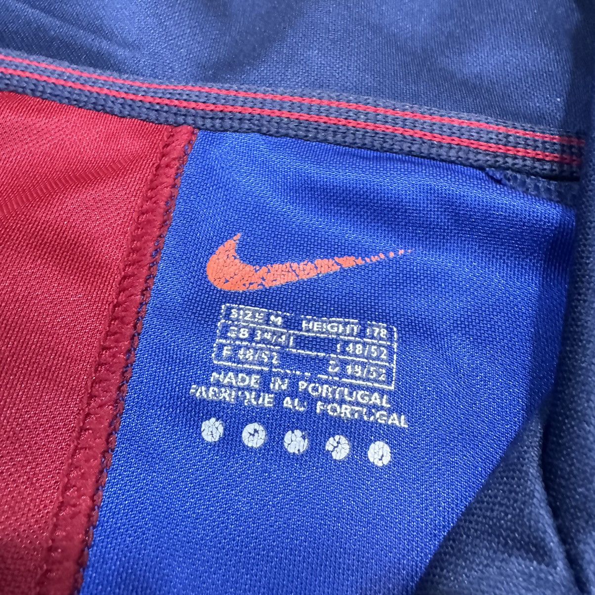 Nike Barcelona 99/00 centenary player issue home shirt Size US M / EU 48-50 / 2 - 6 Thumbnail