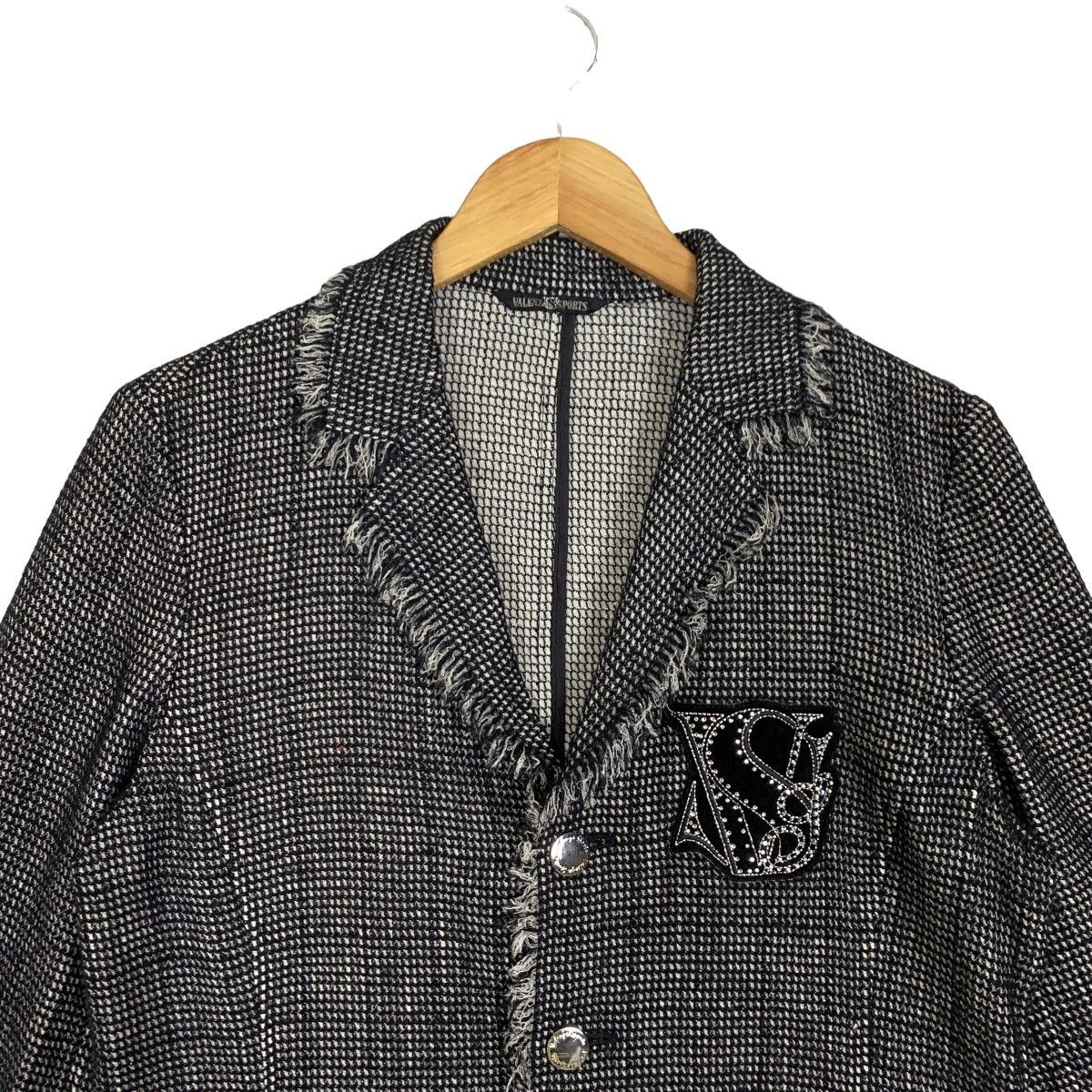 Vintage Valenza Sports Emblem VS Blazer Jacket Size 40