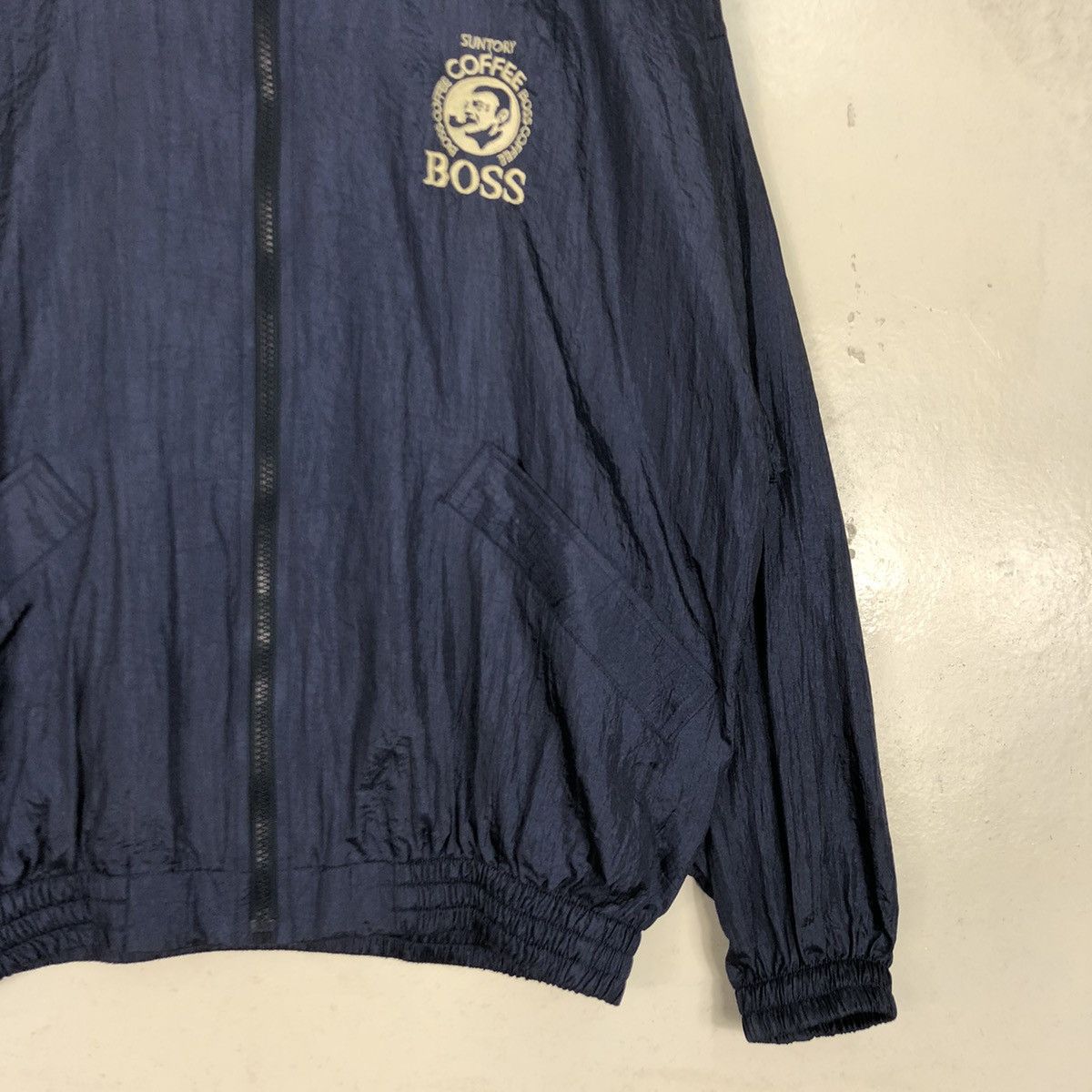 Japanese Brand × Other × Vintage 💙SEND OFFER 💙SUNTORY COFFEE BOSS WINDBREAKER Size US M / EU 48-50 / 2 - 4 Thumbnail
