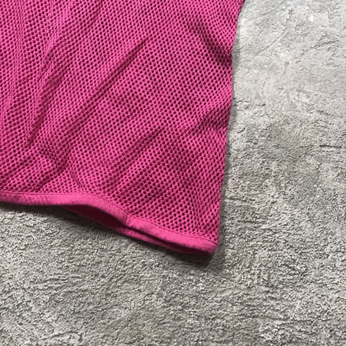 Vintage Vintage Y2K Mesh Tee Sun Faded Pink Streetwear Skate Small Size S / US 4 / IT 40 - 5 Thumbnail