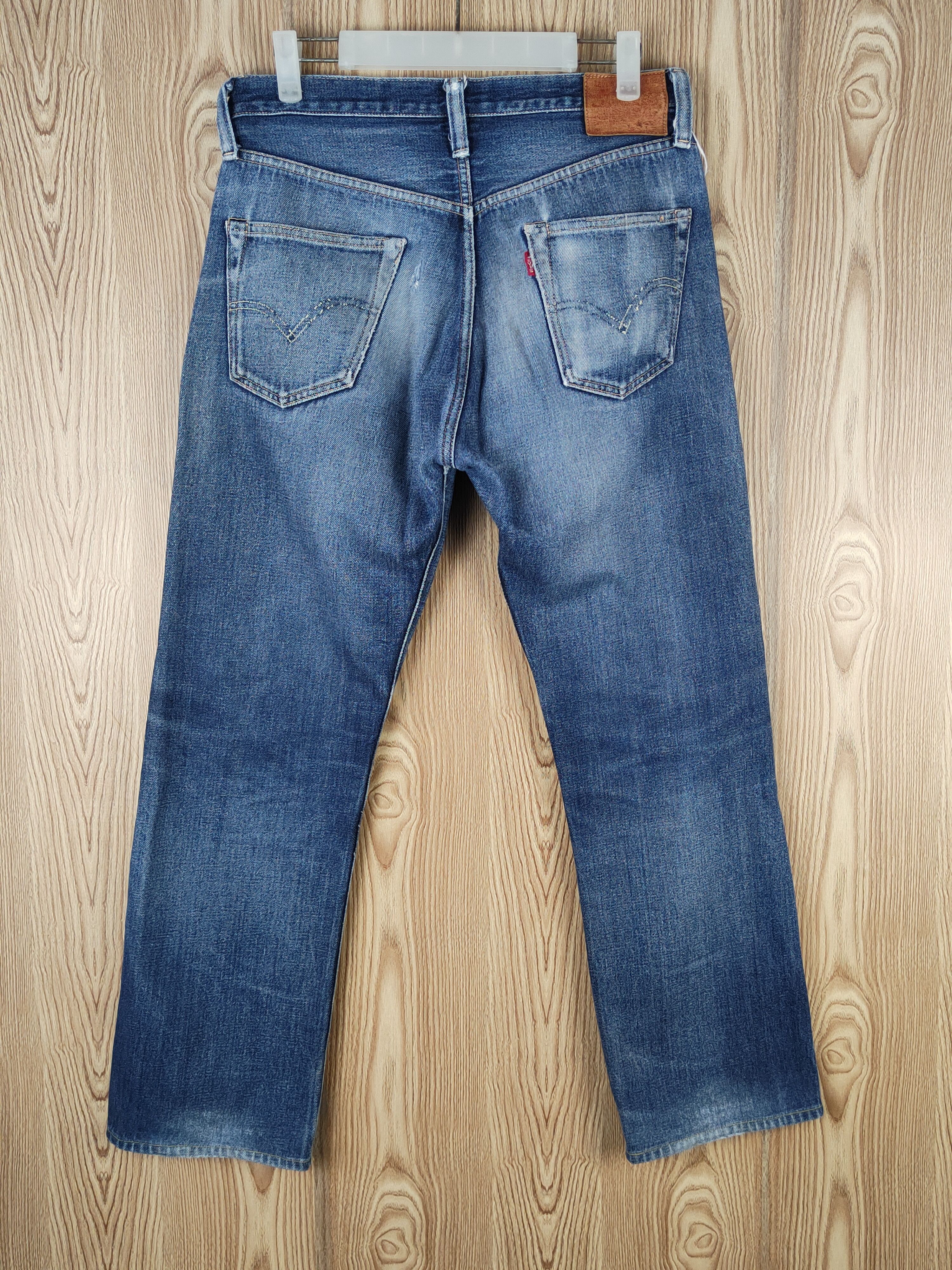 Levi's Levi's big E vintage Blue Distressed Ripped Jeans #S2742 Size US 32 / EU 48 - 8 Thumbnail