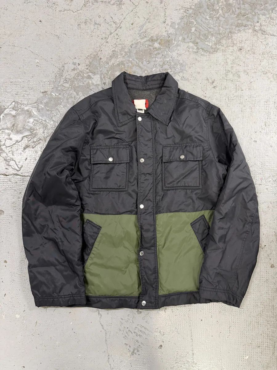 Dolce & Gabbana AW2003 Dolce & Gabbana Black & Khaki Green Nylon Jacket Size US M / EU 48-50 / 2 - 5 Thumbnail