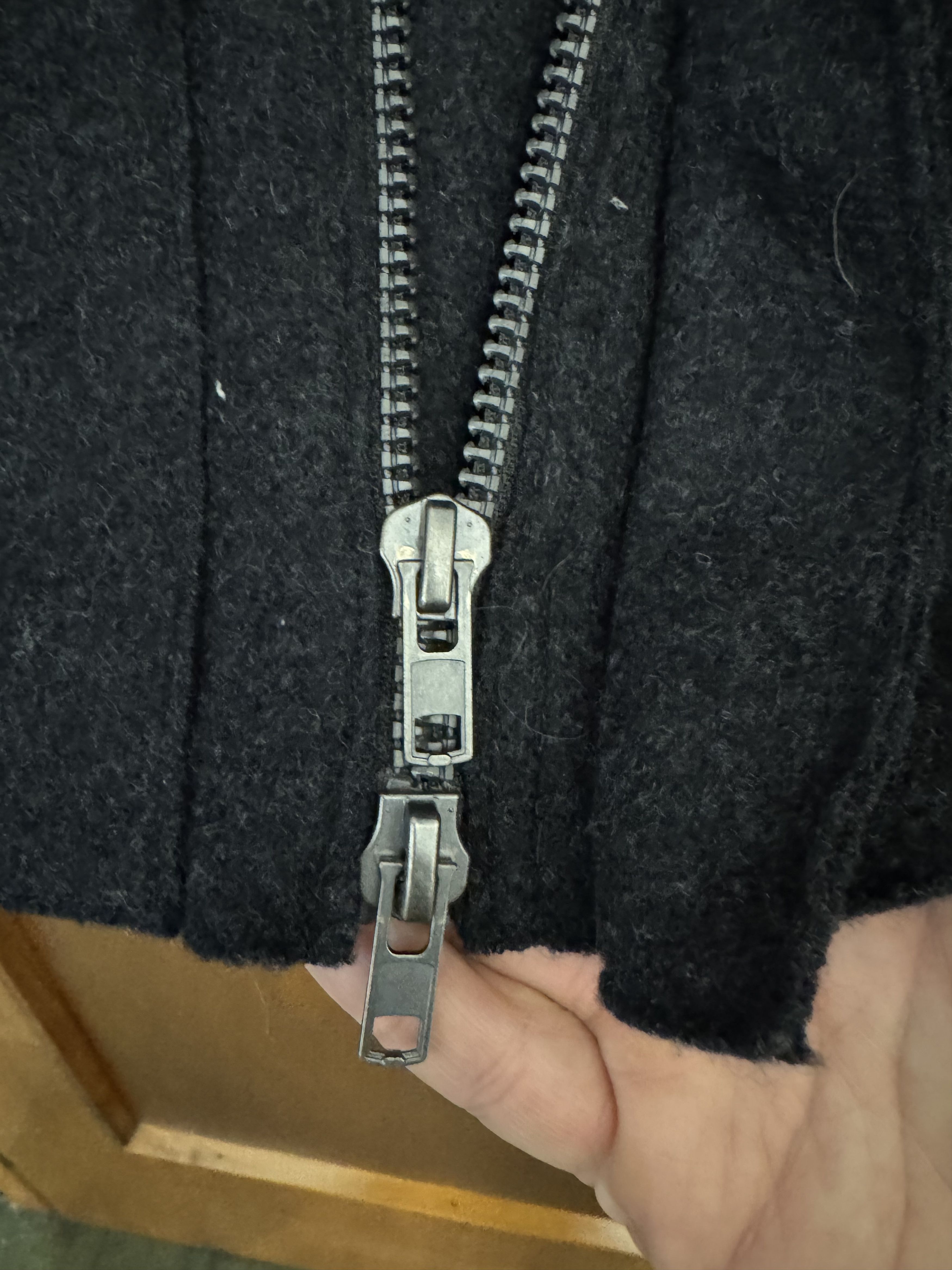 Transit Double Zipper Sweater in Virgin Wool Size US S / EU 44-46 / 1 - 14 Thumbnail