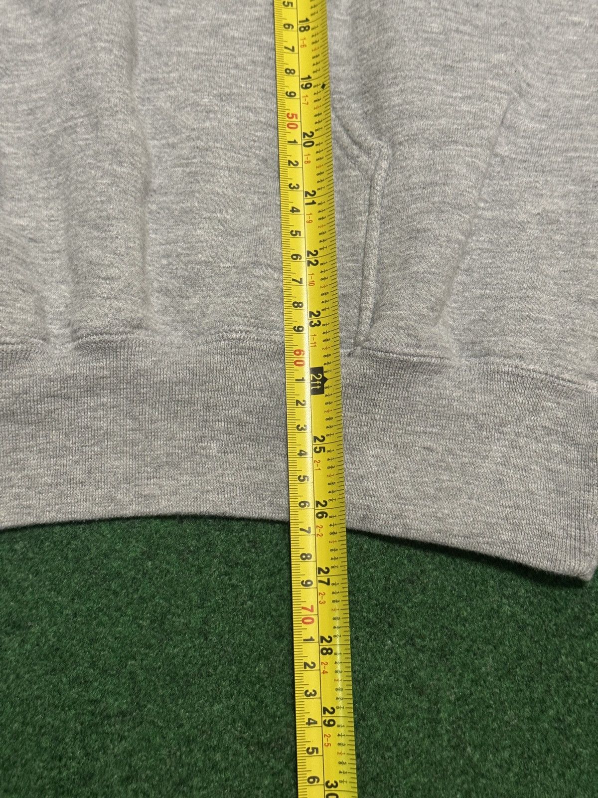 Pepsi Pepsi Boxy Hoodie 26x26 Gray Large 90s Soda Pop Sweatshirt Size US L / EU 52-54 / 3 - 7 Thumbnail