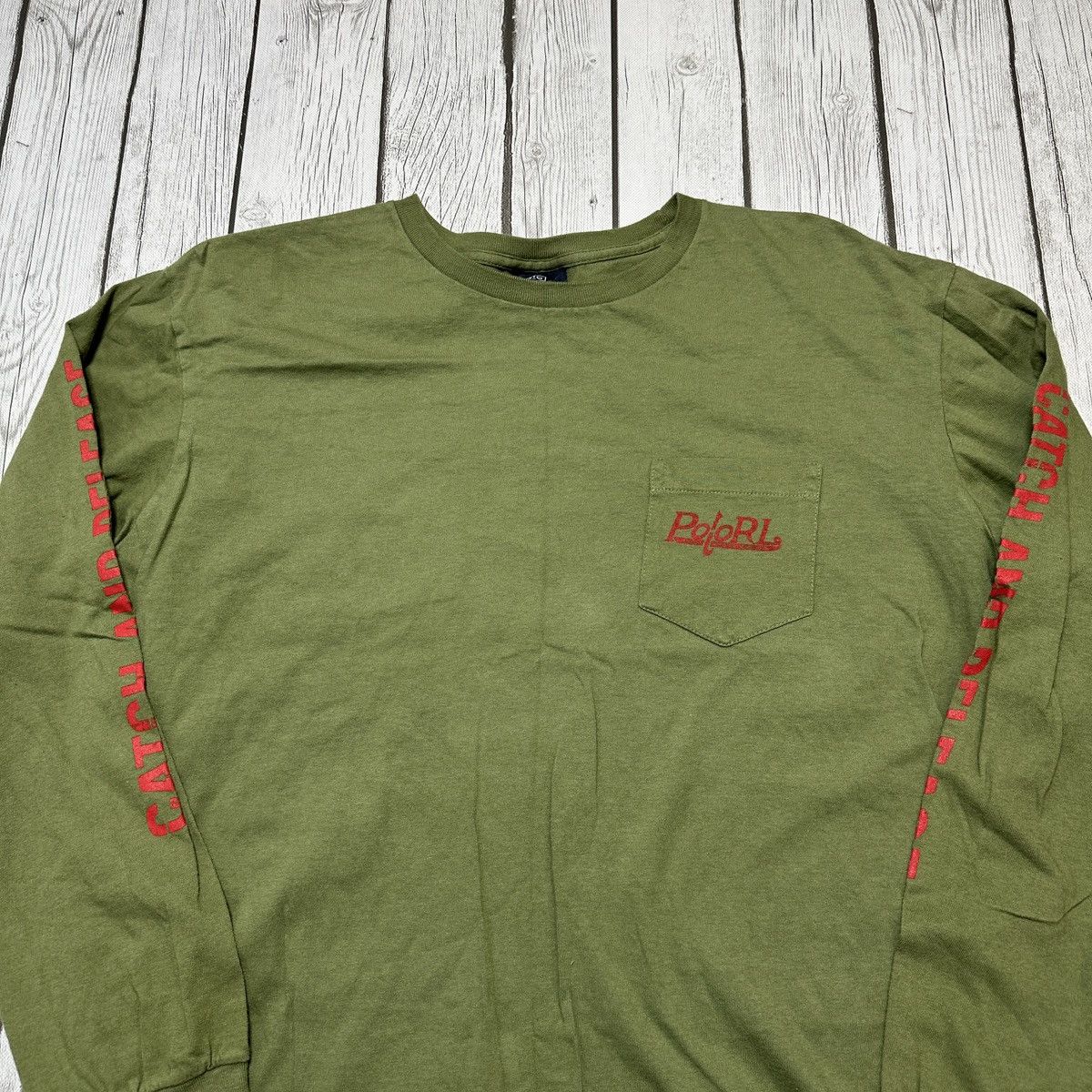 Polo Ralph Lauren × Vintage Vintage Polo long sleeve tee Size US L / EU 52-54 / 3 - 3 Thumbnail
