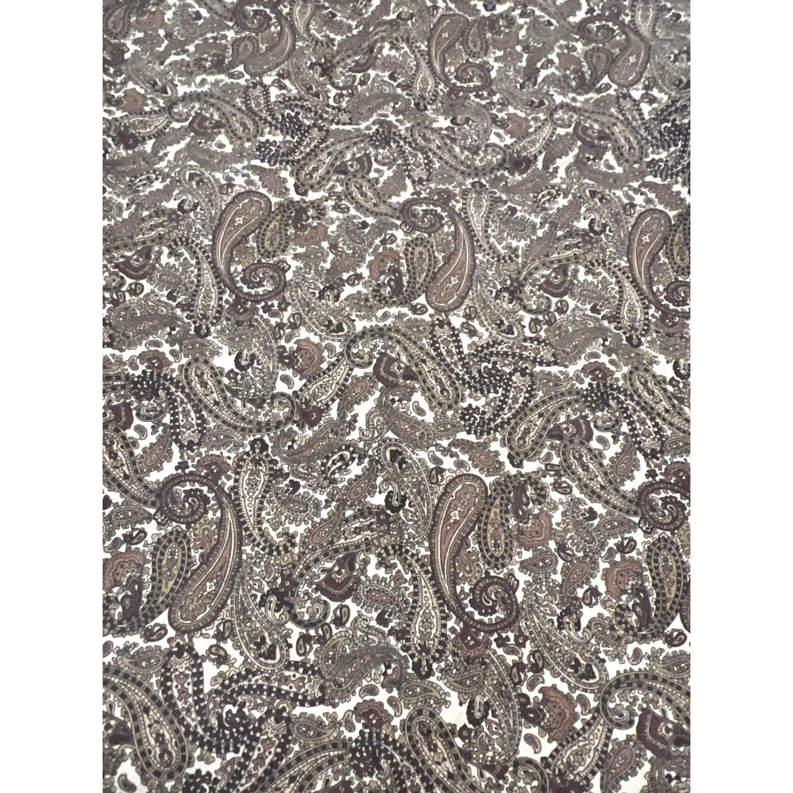 Ralph Lauren VINTAGE Ralph Lauren Shirt Women's M Button-Down Floral Paisley Brown Pockets Casual Shirt Size M / US 6-8 / IT 42-44 - 7 Thumbnail