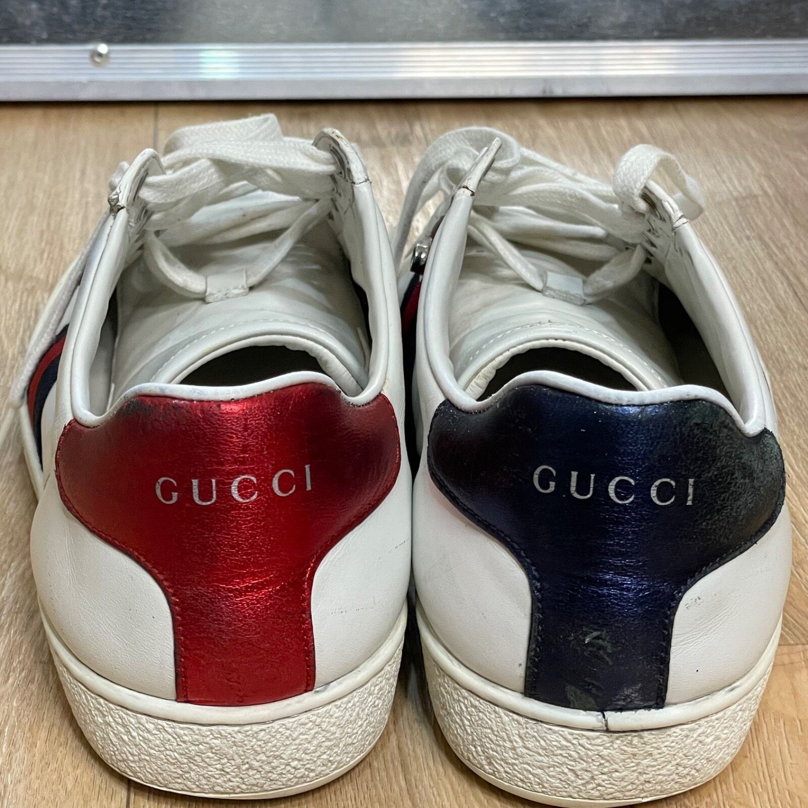 Gucci Gucci Ace Sneakers Low-Top Trainers shoes leather womens Size US 8.5 / IT 38.5 - 13 Thumbnail