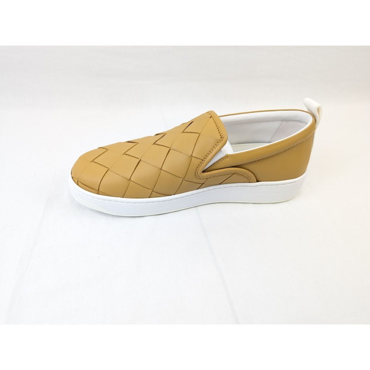 Bottega Veneta o1rshd1 Sneakers Pelle Intrecciato Bolt Calf in Buttersc Size US 11 / EU 44 - 8 Thumbnail