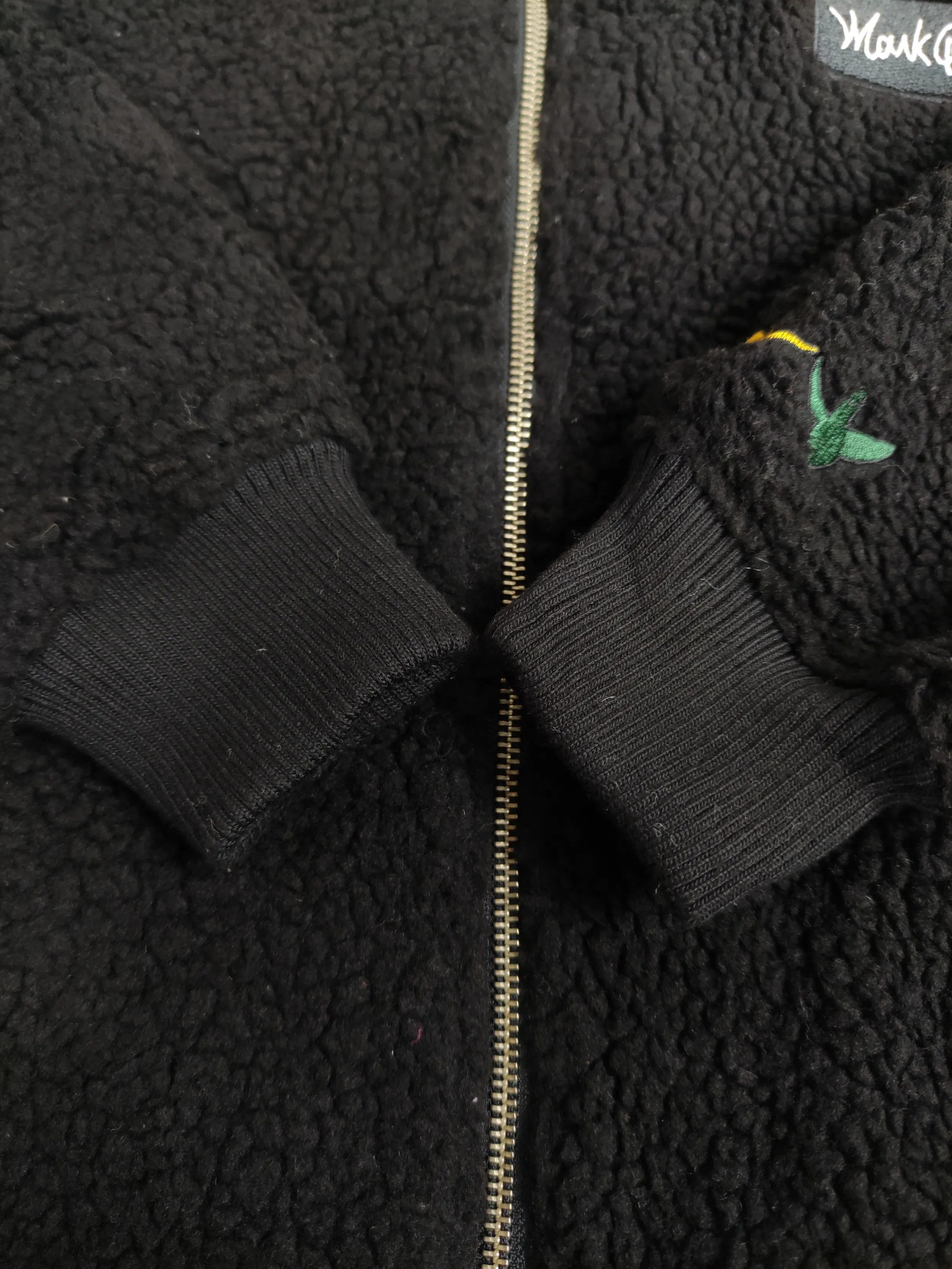 BASE CONTROL Mark Gonzales x Base Control Hoodie Zipper Baggy Sherpa Size US M / EU 48-50 / 2 - 6 Thumbnail