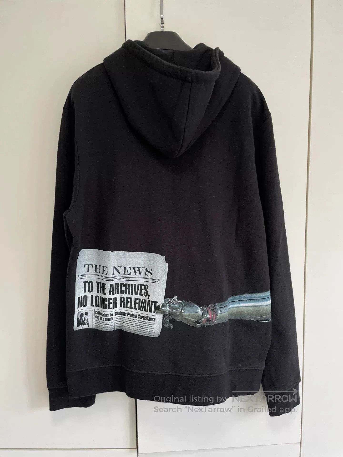 Raf Simons RAF SIMONS XS Cotton Hoodie. Size US XS / EU 42 / 0 - 2 Thumbnail
