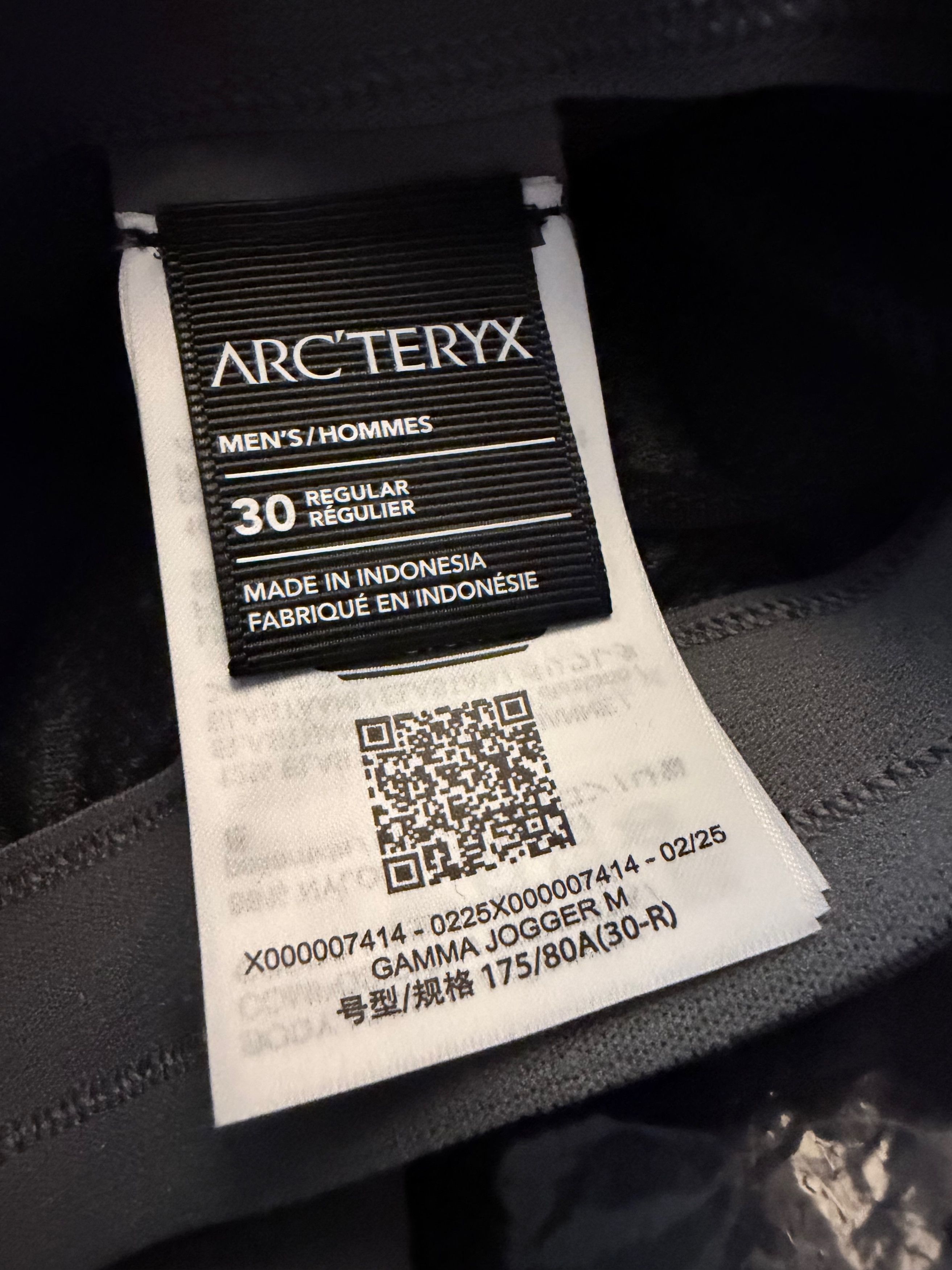 Arc'teryx Arc'teryx Gamma Jogger Men's Softshell Pants 30-R Void Size US 30 / EU 46 - 8 Thumbnail