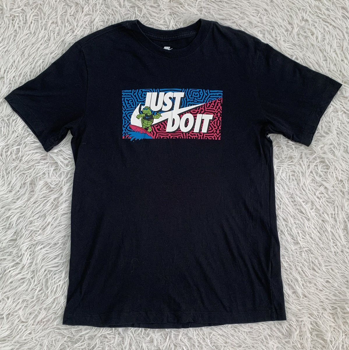 Nike Nike Just Do It Printed Tee Size US S / EU 44-46 / 1 - 1 Thumbnail