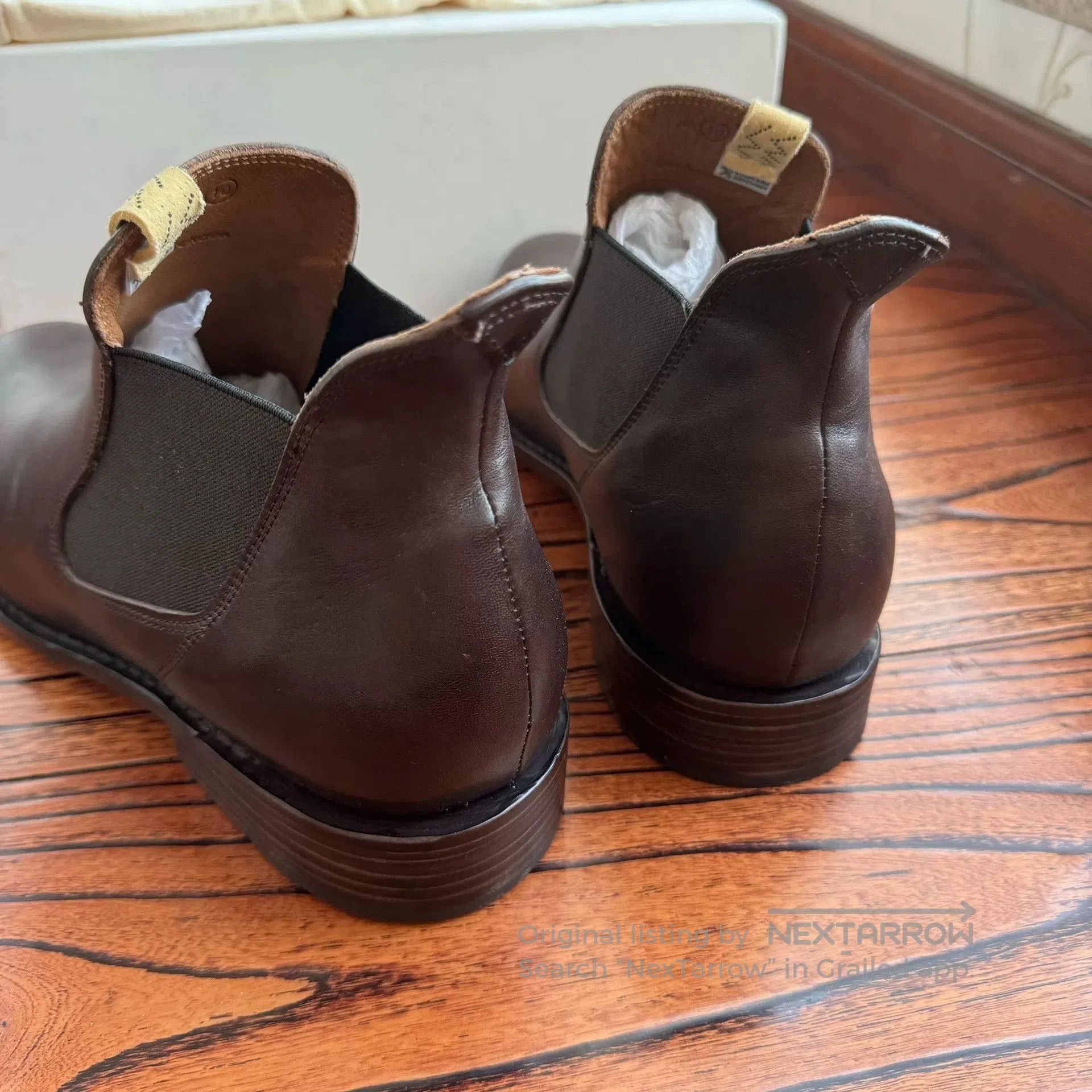 Visvim visvim deep brown Chelsea boots. Size US 10 / EU 43 - 5 Thumbnail