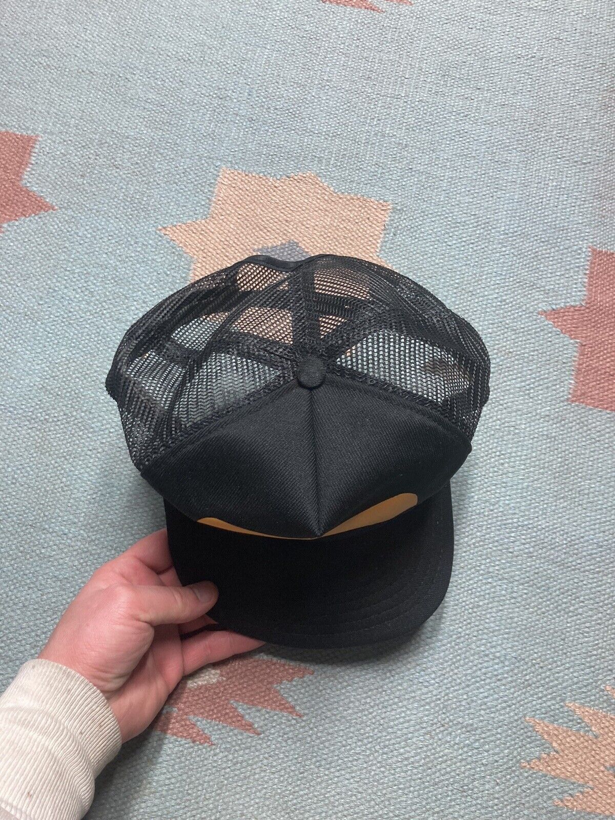New Era × Vintage VTG 80s trucker hat Chemcoa logo spellout black USA made Size ONE SIZE - 3 Thumbnail