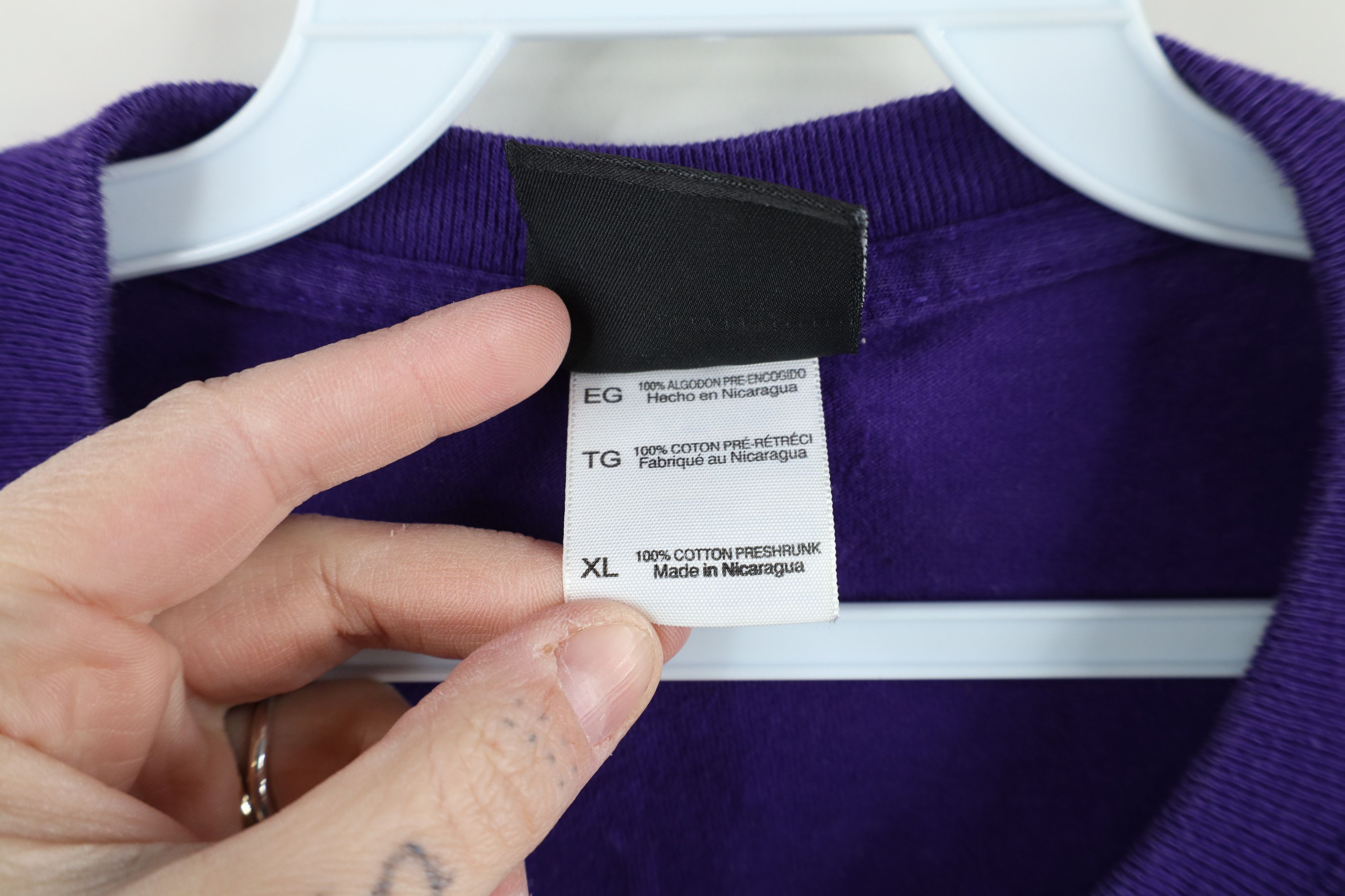 Reebok × Vintage Vintage Reebok Minnesota Vikings Football Jersey T-Shirt Size US XL / EU 56 / 4 - 7 Thumbnail