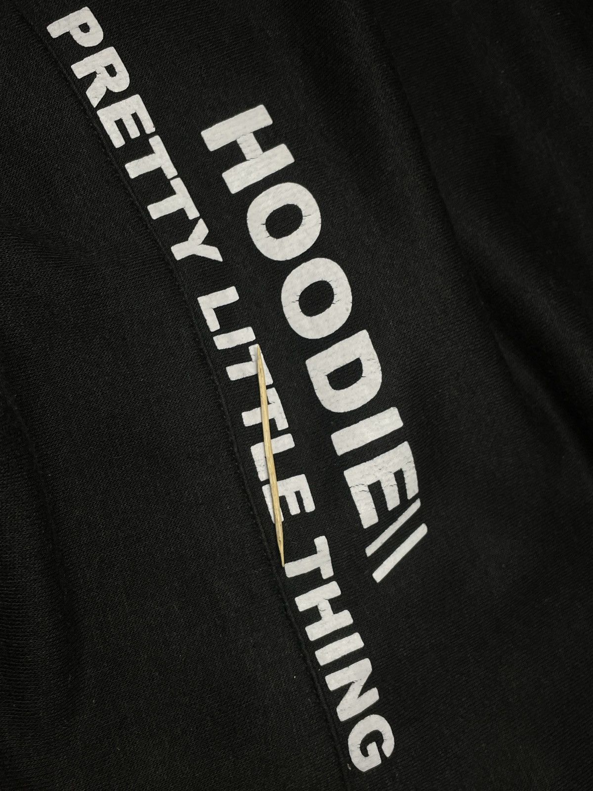 Vintage Pretty Little Thing Hoodie Spellout Hype Boxy Fit Size XL / US 12-14 / IT 48-50 - 10 Thumbnail
