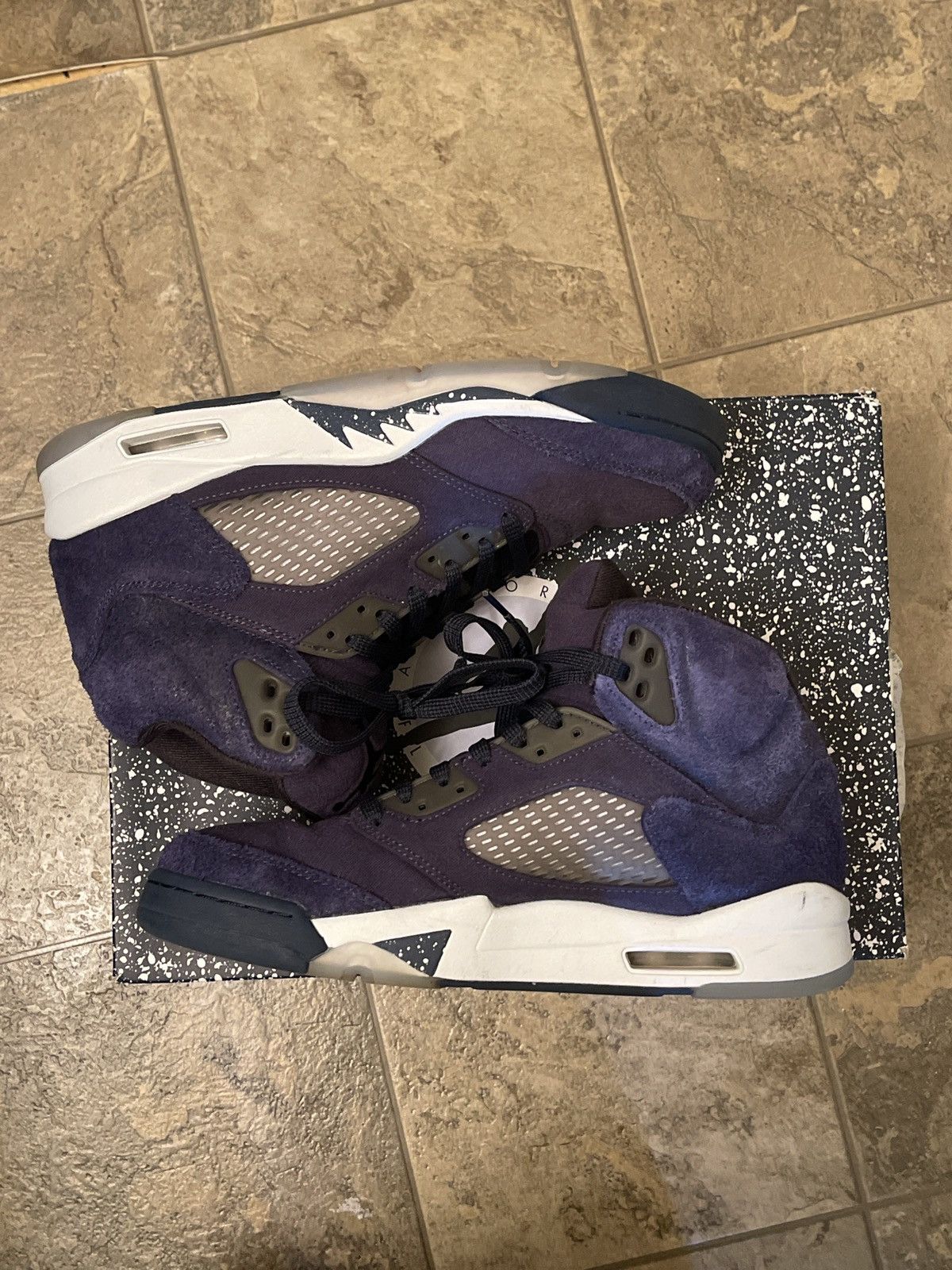 Jordan Brand Air Jordan 5 Retro Midnight Size US 9 / EU 42 - 1 Thumbnail
