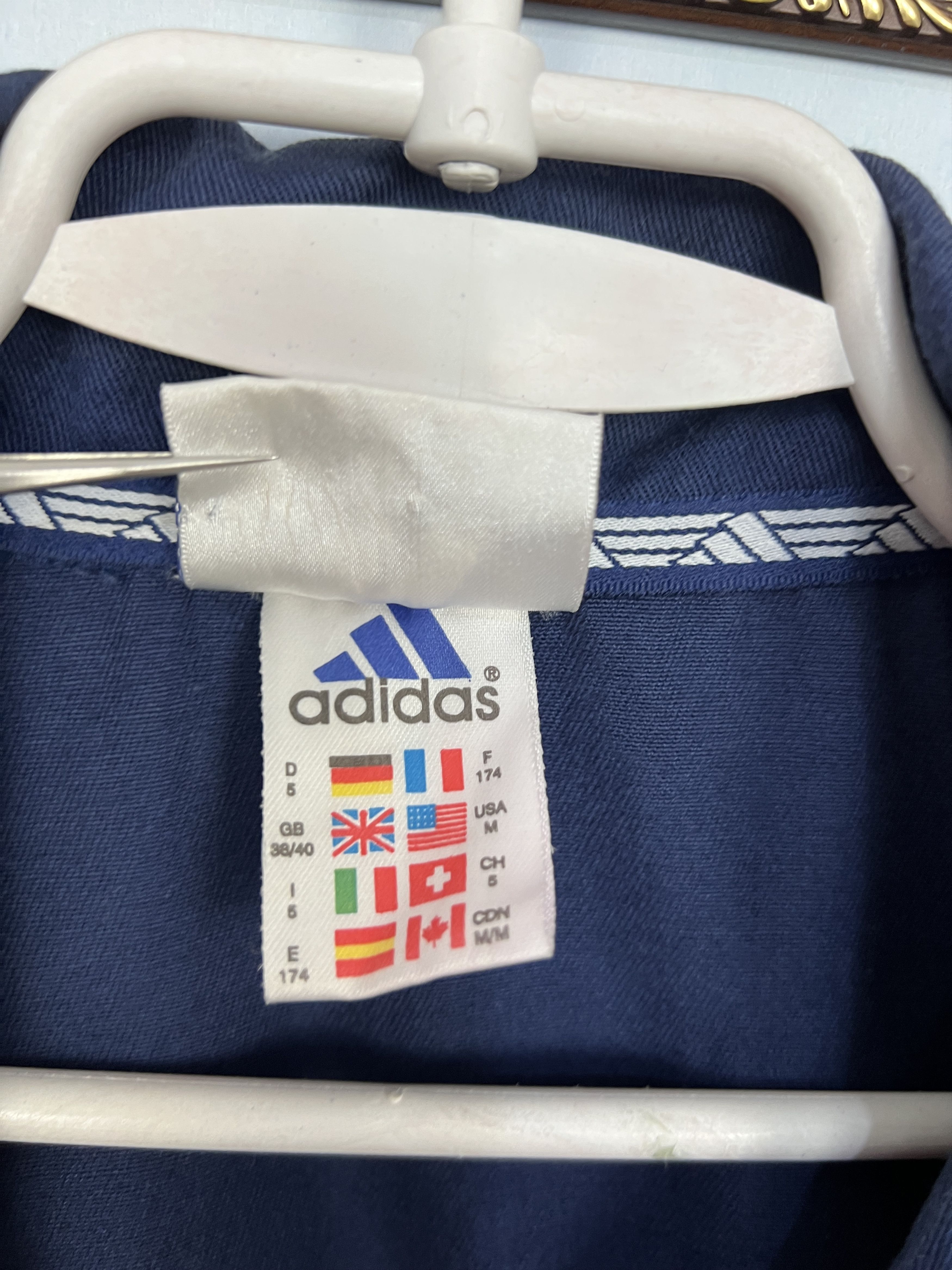 Adidas Vintage 90's Adidas Crystal Palace Football Jacket Soccer Size US M / EU 48-50 / 2 - 12 Thumbnail