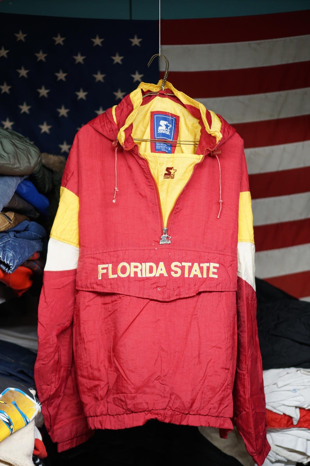 Other Vintage Florida State Seminoles Starter Windbreaker Jacket Size US XL / EU 56 / 4 - 1 Thumbnail