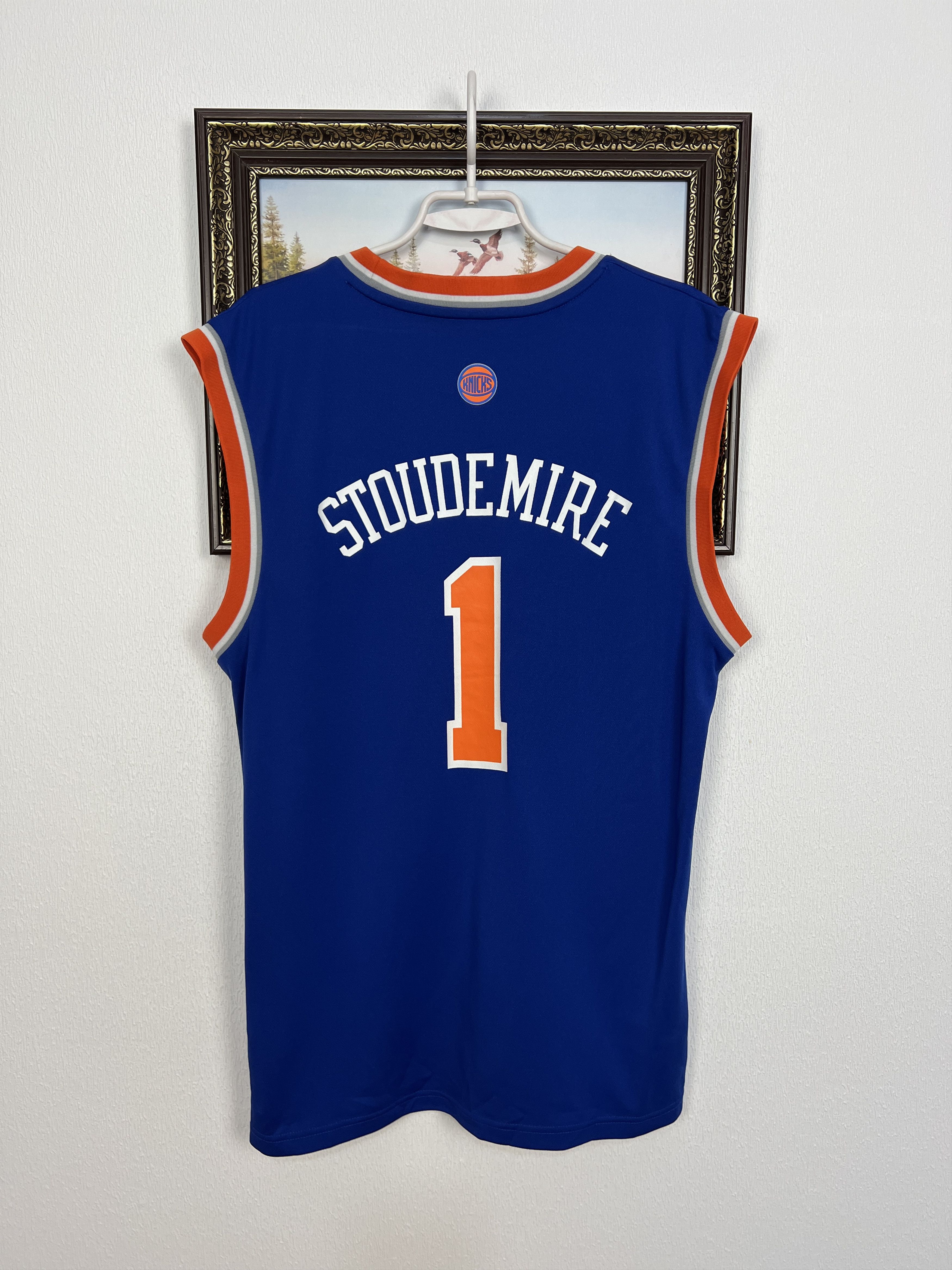 Adidas Adidas New York Knicks NBA Jersey #1 Stoudemire Shirt Rare Size US M / EU 48-50 / 2 - 7 Thumbnail