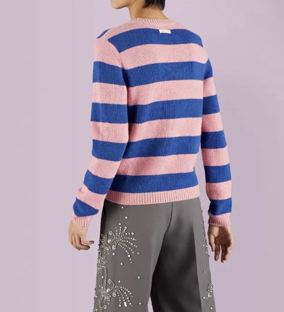 Gucci Gucci Striped Cashmere and Wool Crewneck Sweater size XL Size US XL / EU 56 / 4 - 4 Thumbnail