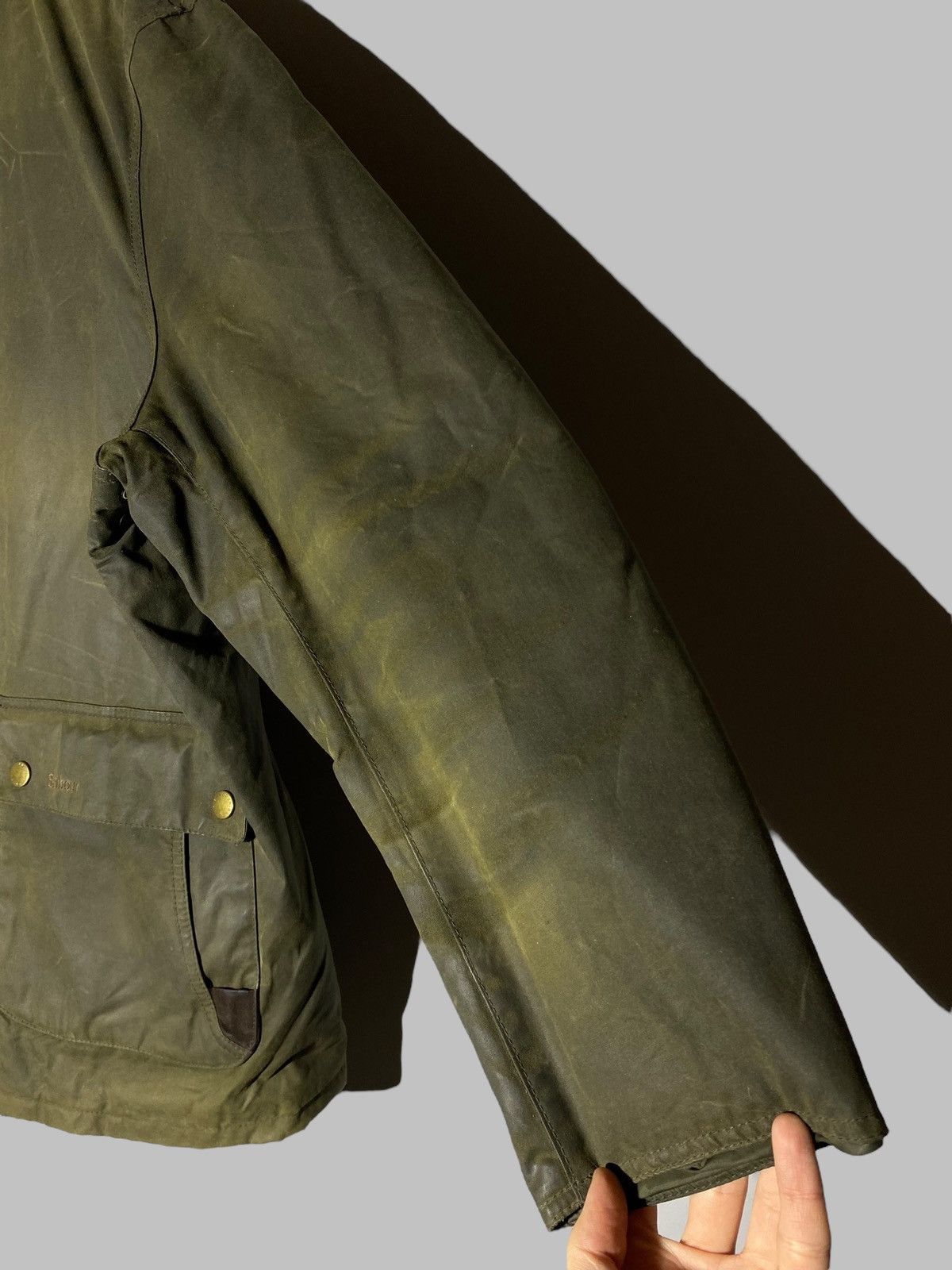 Barbour Barbour Guillemot Wax Jacket Men’s Green Size US XXL / EU 58 / 5 - 9 Thumbnail
