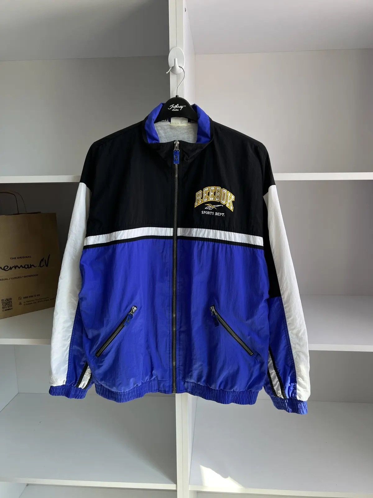 Reebok × Vintage Vintage Reebok Sport Track Jacket 90s style Size US L / EU 52-54 / 3 - 2 Thumbnail