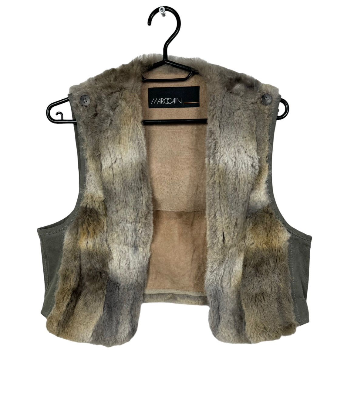 Other Marc Cain 2in1 Rabbit Fur Vest size 2 Size M / US 6-8 / IT 42-44 - 12 Thumbnail