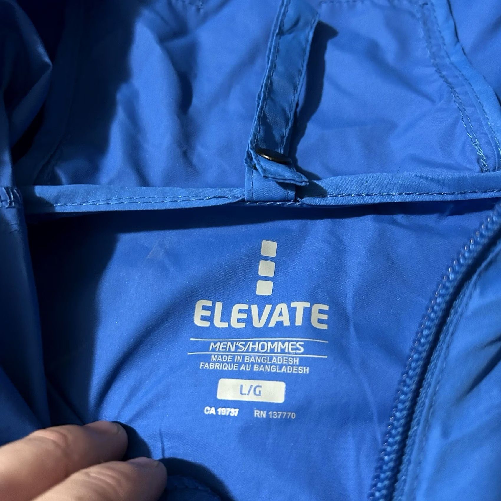 Vintage Elevate Windbreaker Jacket Men L Blue NWT Best Buy Size US L / EU 52-54 / 3 - 4 Thumbnail