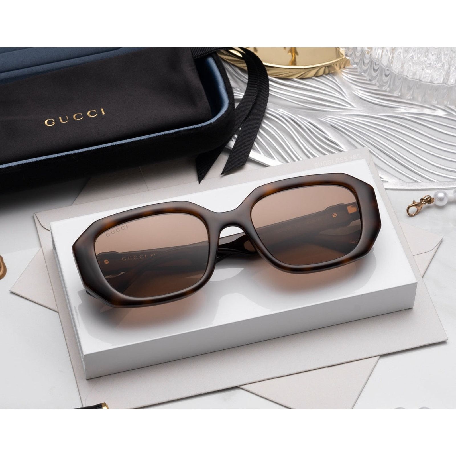 Gucci GUCCI GG1535S-002(GG1535S-002-FR) Size ONE SIZE - 12 Thumbnail