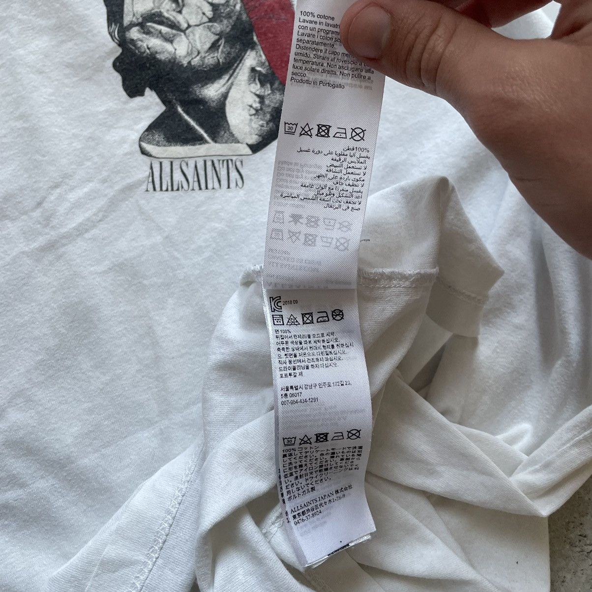 Allsaints Luxury Allsaints Oversized Fit T-Shirt Tatto Print Size US L / EU 52-54 / 3 - 7 Thumbnail