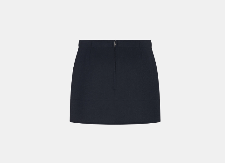 Dior o1w1db11225 450P37 Mini Skirt in Blue Size 27" / US 4 / IT 40 - 2 Thumbnail