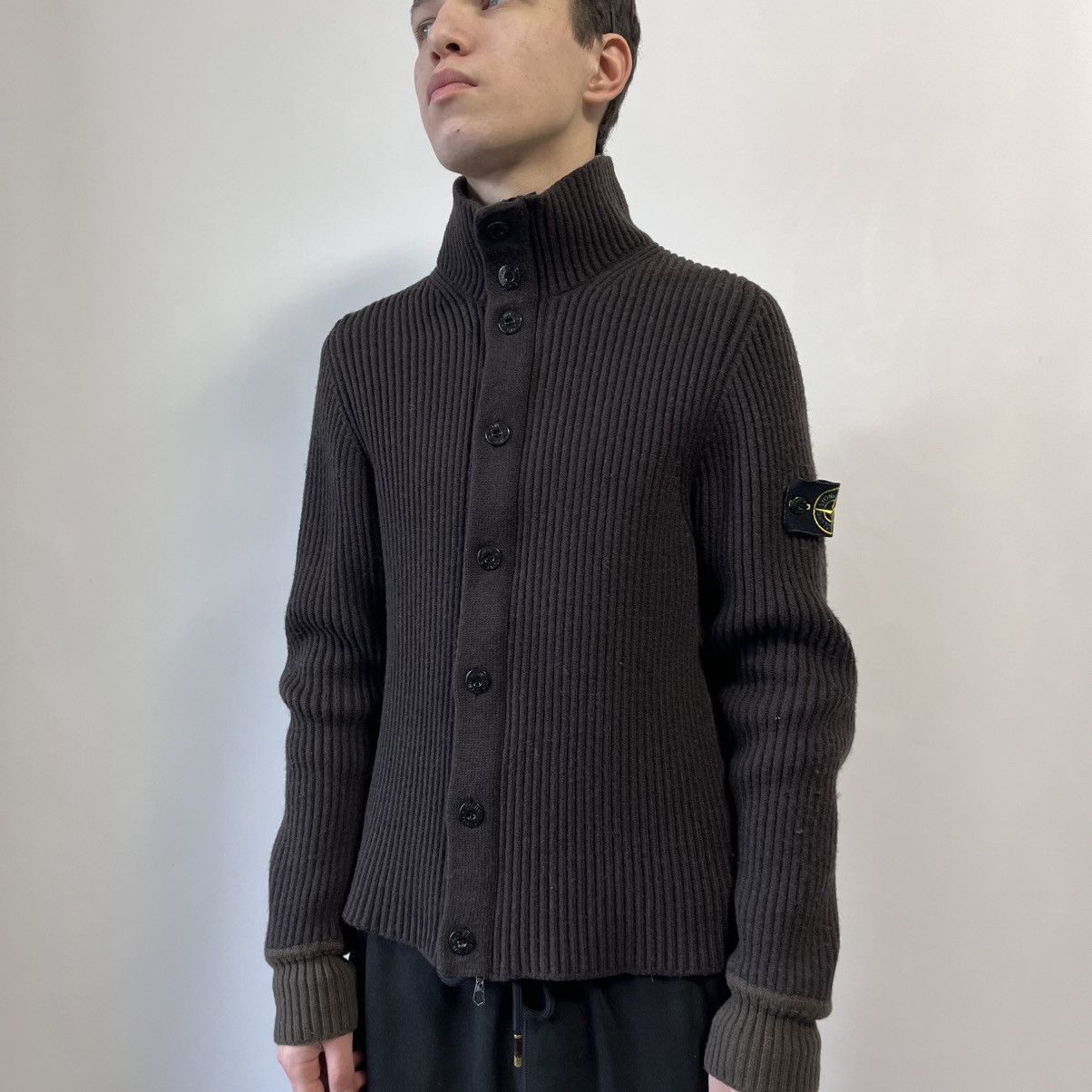 Stone Island Vintage Stone Island Made In Italy Full Zip Sweater Size US XL / EU 56 / 4 - 5 Thumbnail