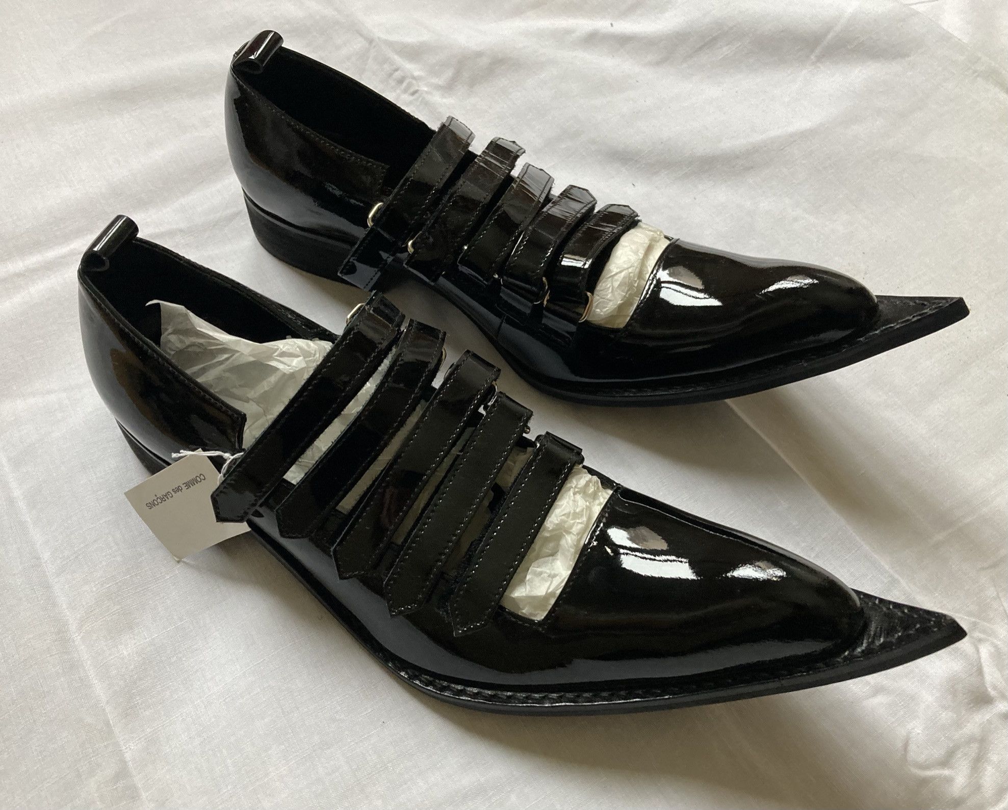 Comme des Garcons Comme des Garçons Runway Multi-Strap Leather Spring 2016 Size US 8 / IT 38 - 2 Thumbnail