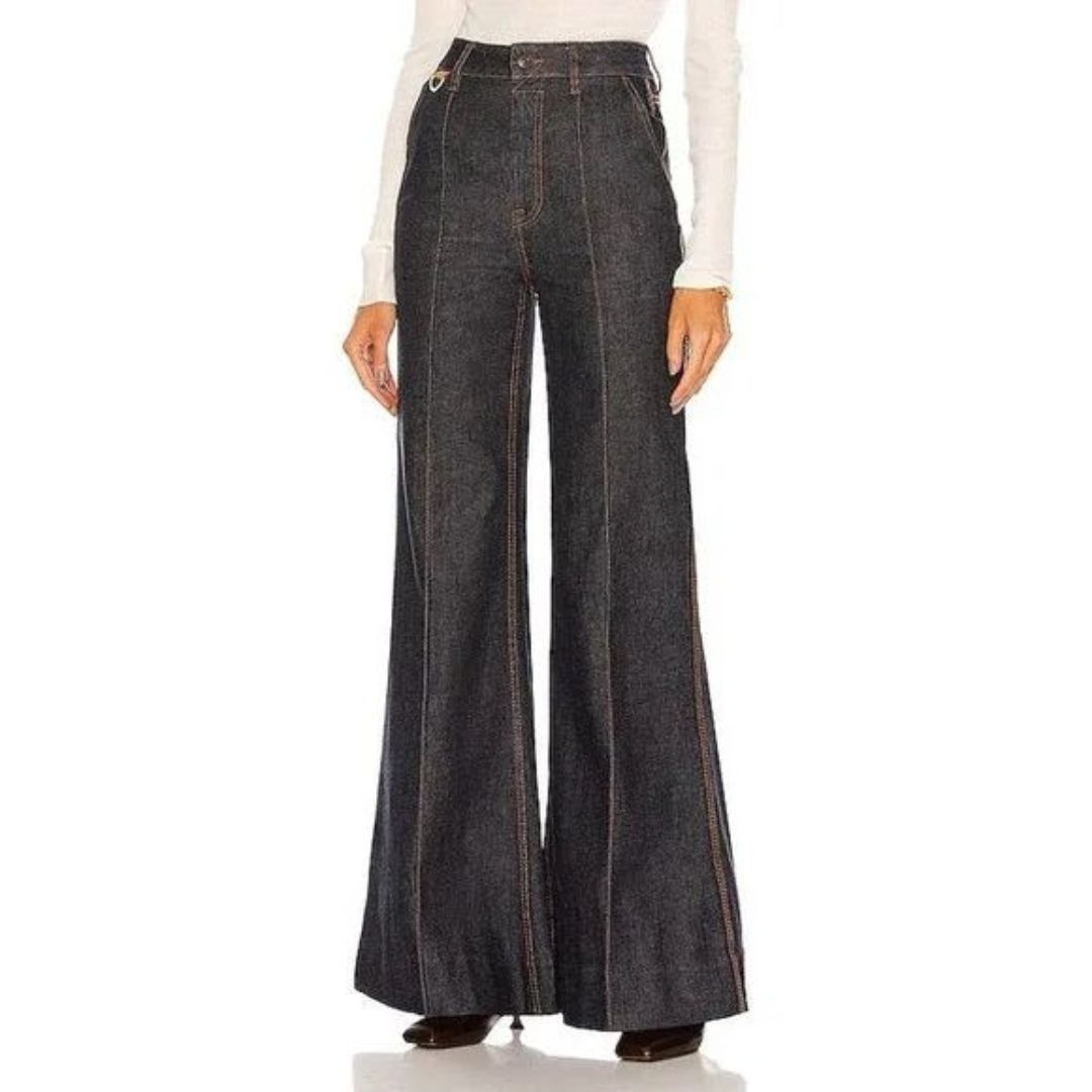 Zimmermann Zimmermann High-Rise Flared Jeans- Size 28 Size 28" / US 6 / IT 42 - 9 Thumbnail