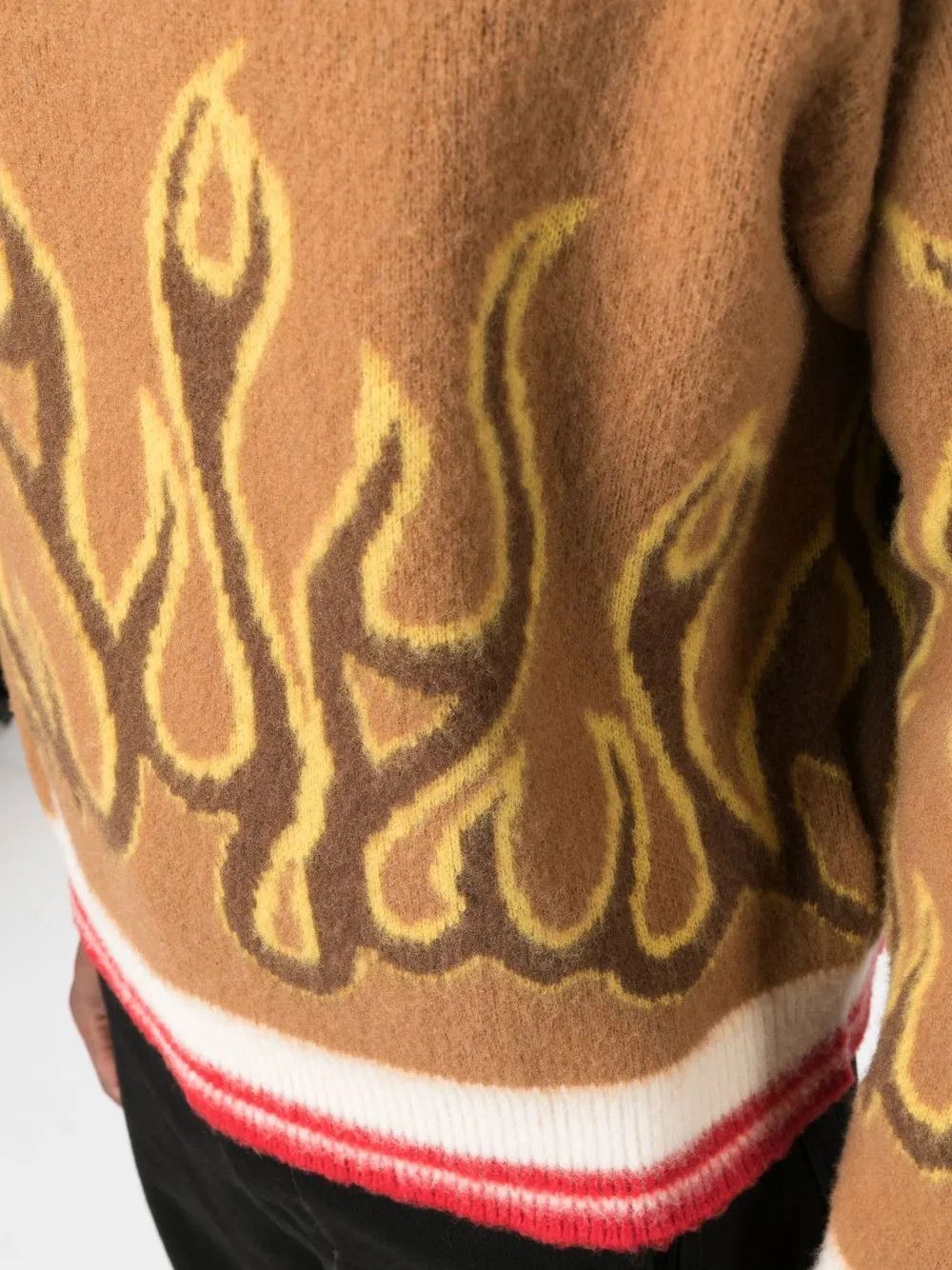 Palm Angels o1y0325 Crewneck Sweater in Multicolor Size US S / EU 44-46 / 1 - 2 Thumbnail