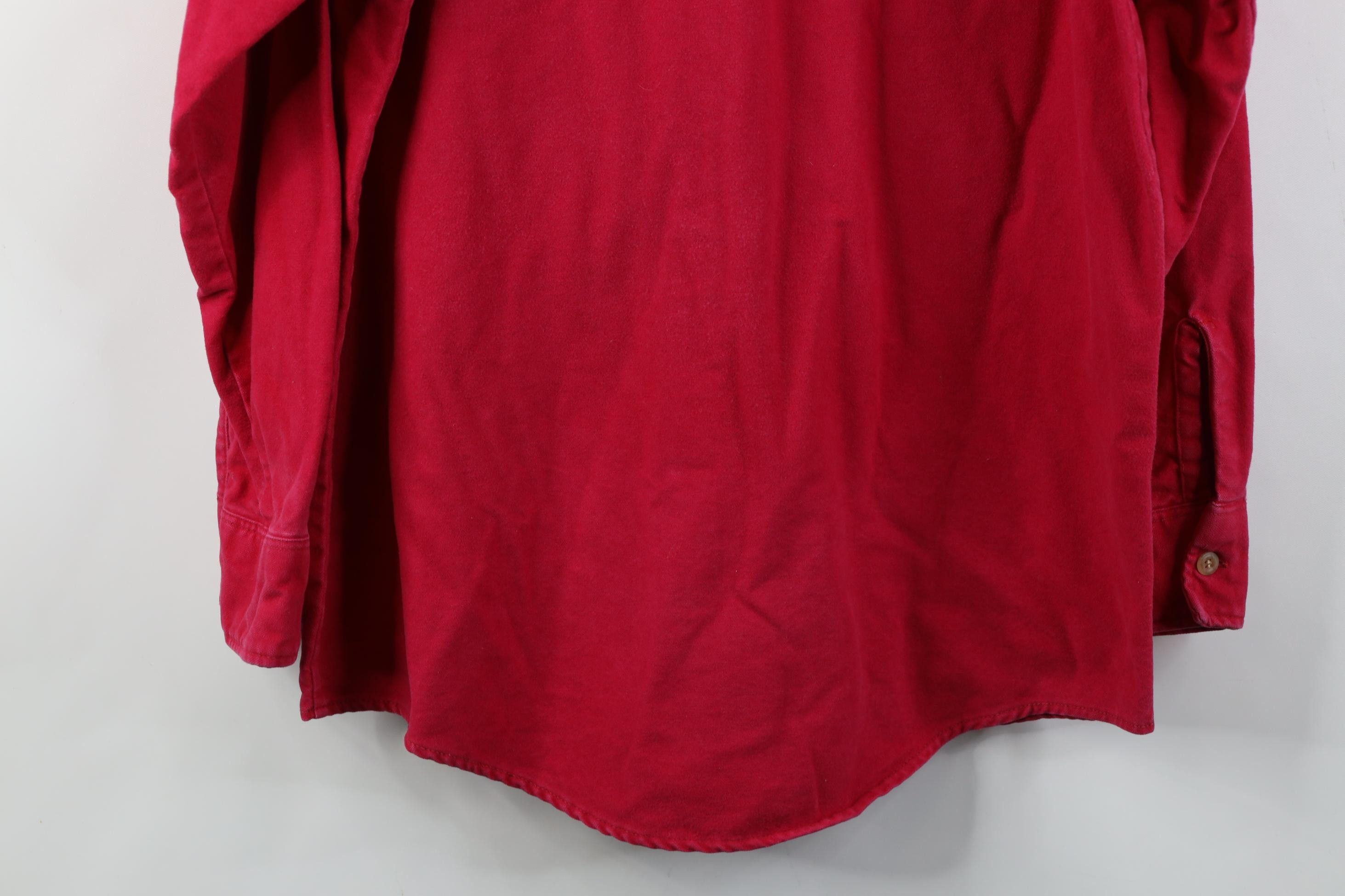 Vintage Vintage 80s 90s Streetwear Chamois Cloth Button Shirt USA Size US M / EU 48-50 / 2 - 14 Thumbnail