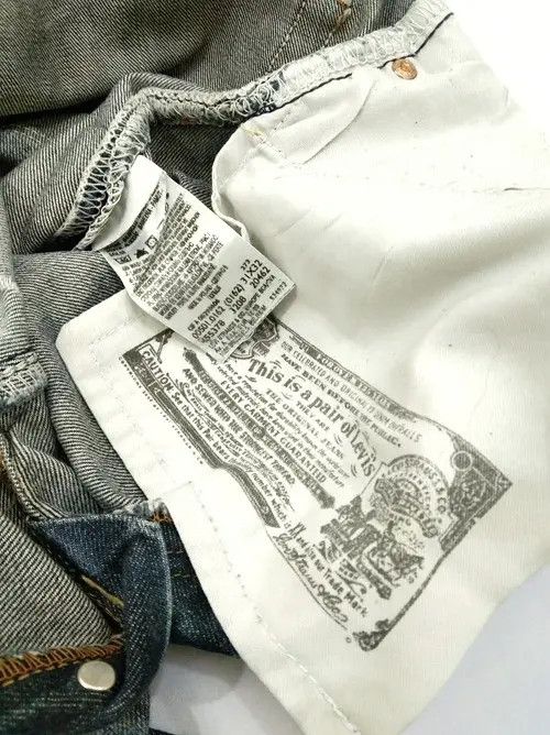 Levi's × Vintage Vintage Levis 501 Straight Leg Distressed Jeans 31x32 Size US 31 - 7 Thumbnail