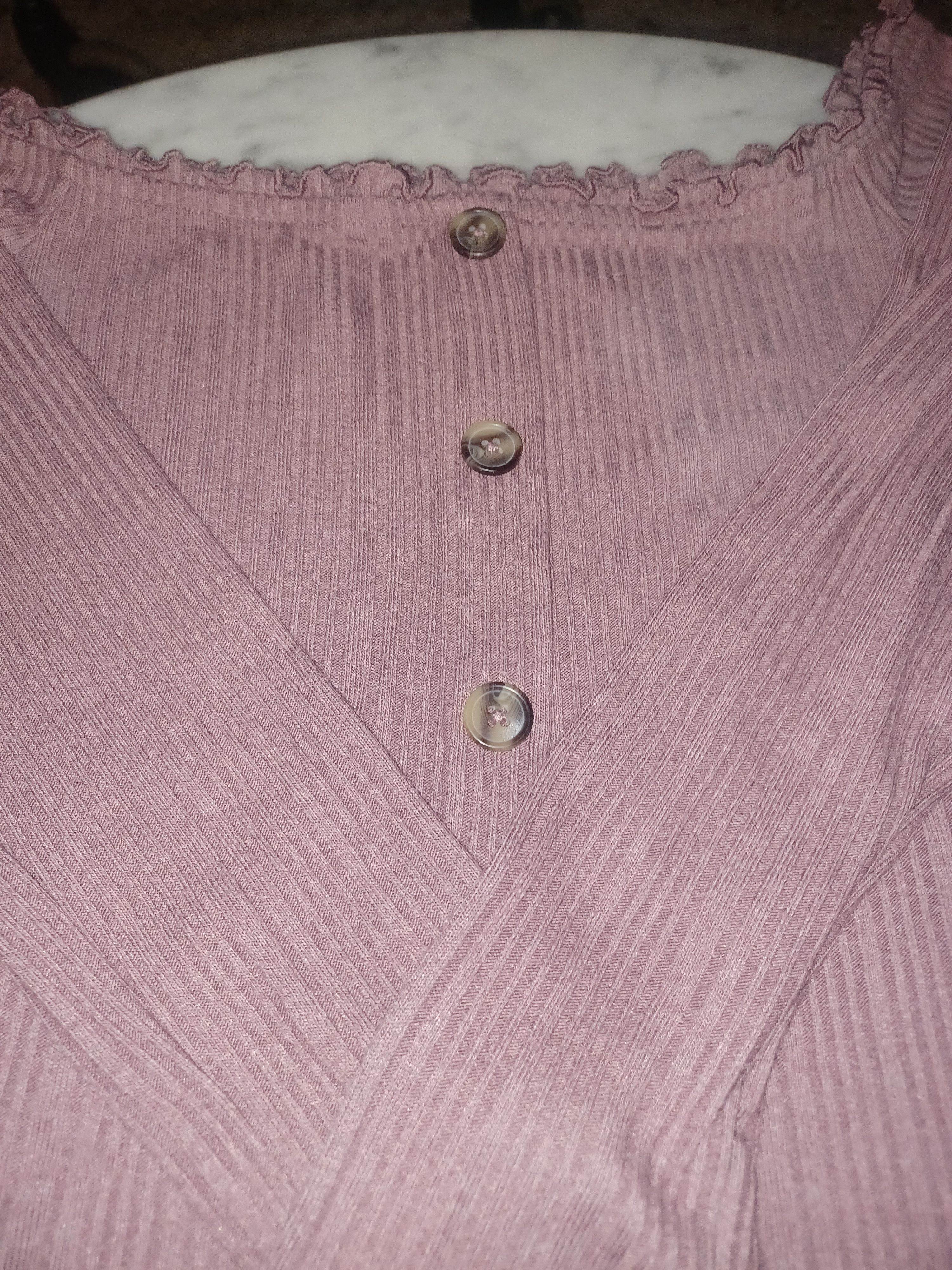Other Seriously Soft Aero Women's Sweater L Mauve Size L / US 10 / IT 46 - 3 Thumbnail