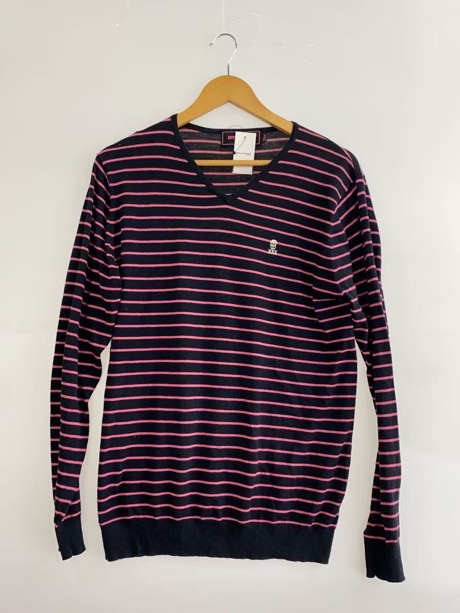 Hysteric Glamour Striped XXX Skull Knit Sweater Size US M / EU 48-50 / 2 - 1 Thumbnail