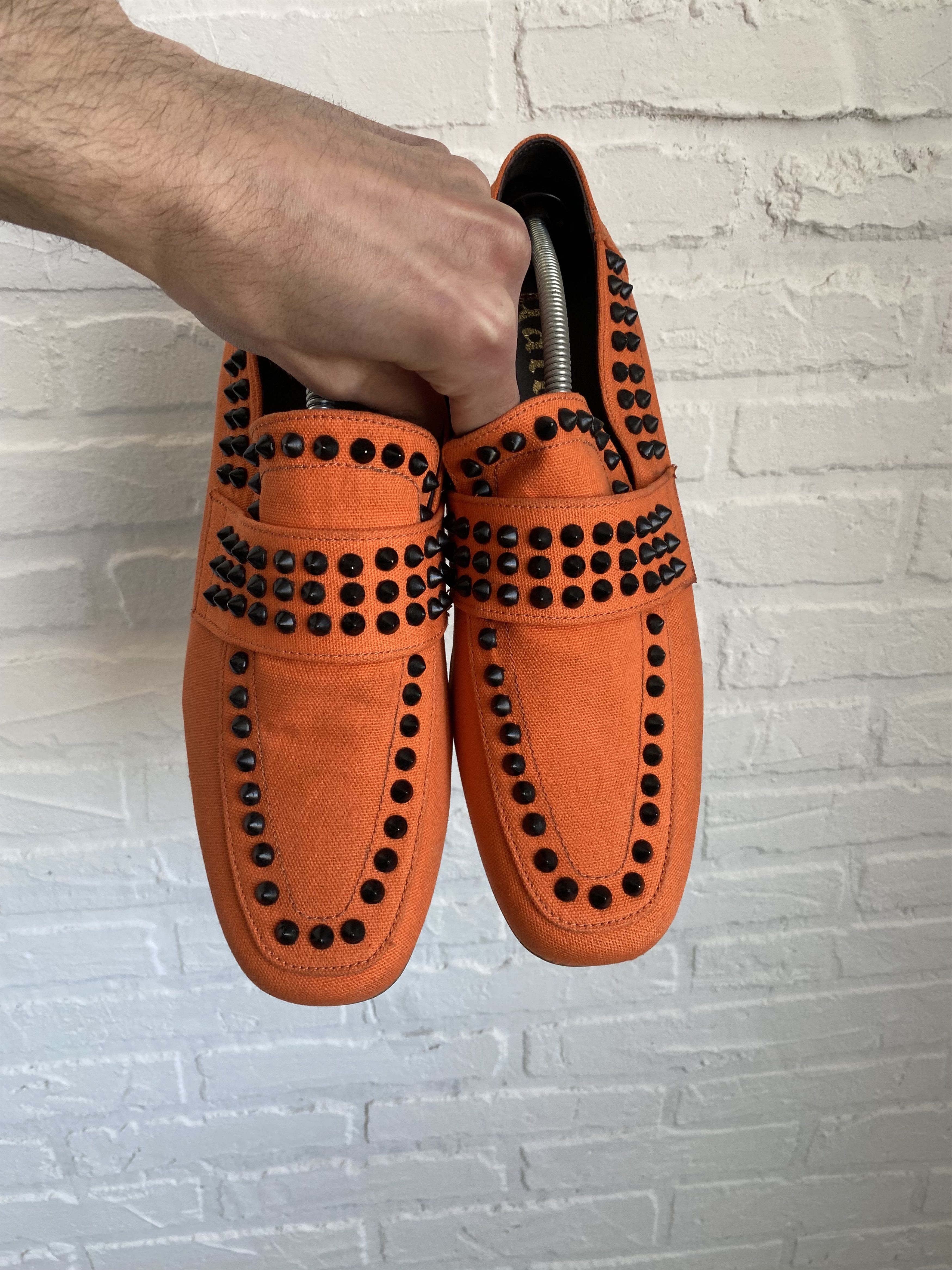 John Galliano Rare John Galliano spikes loafers Size US 9.5 / EU 42-43 - 3 Thumbnail