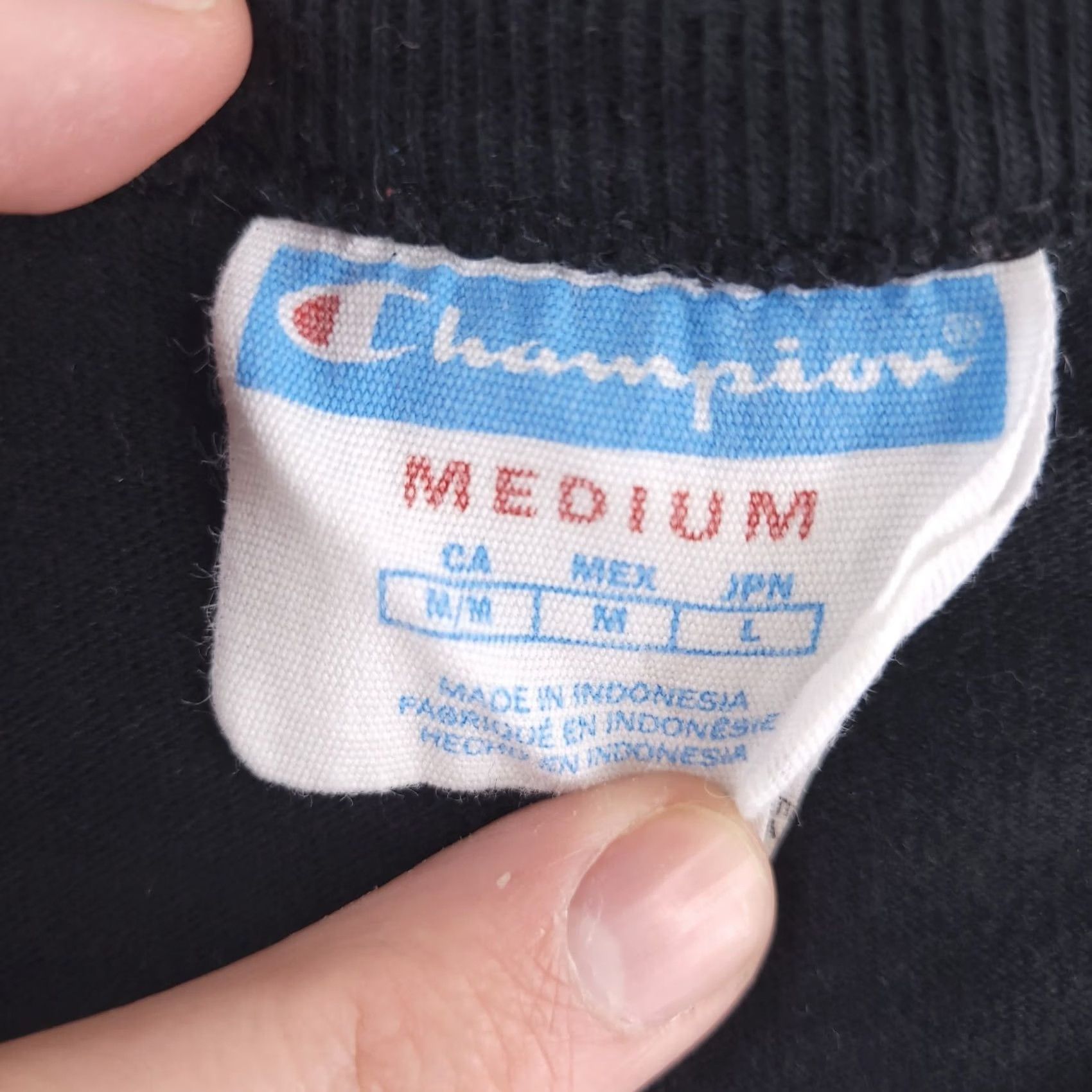 Champion Champion Shirt Mens Medium Black Short Sleeve All Over Graphic Size US M / EU 48-50 / 2 - 3 Thumbnail