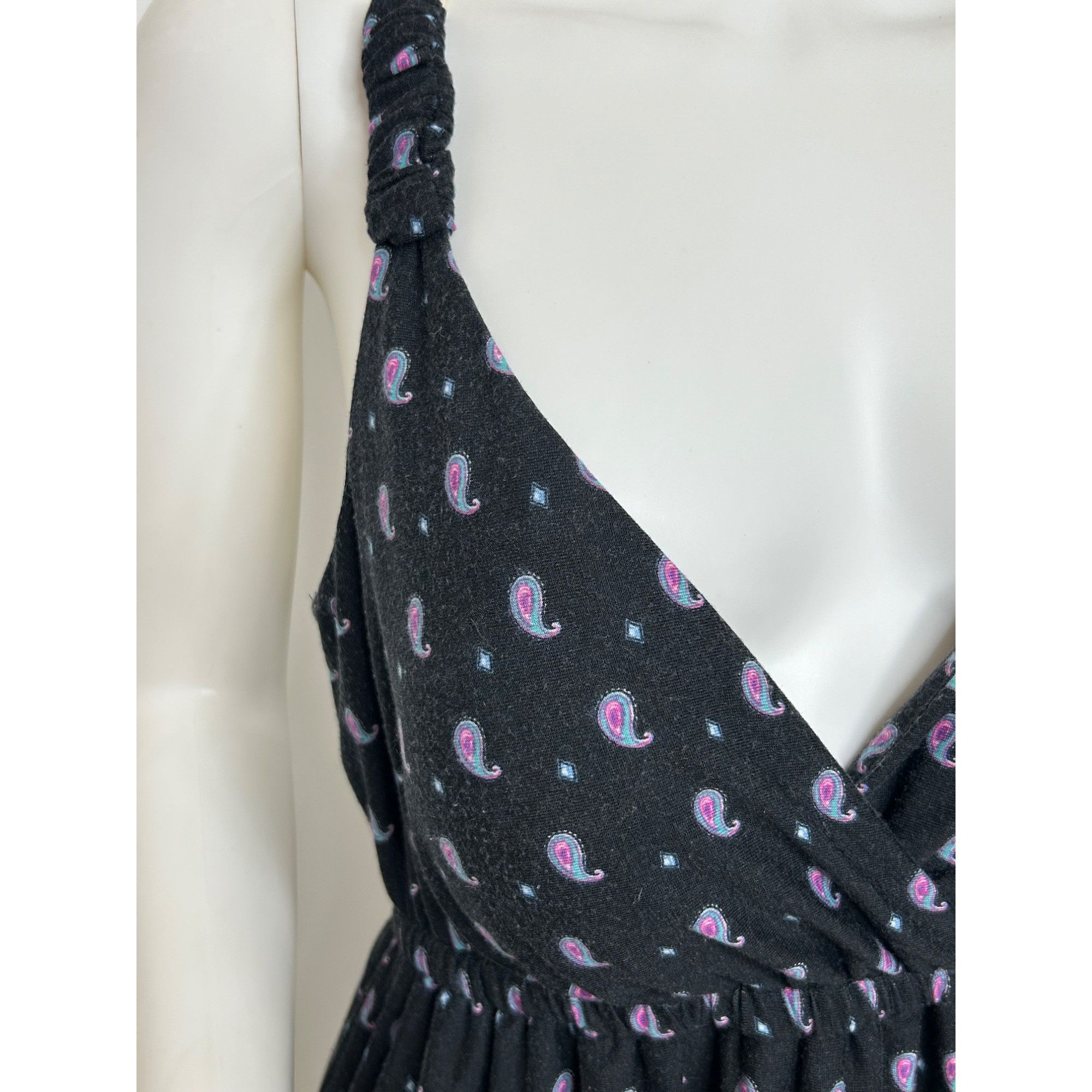 Other Pink Rose Women’s Mini Dress L Paisley Embroidered Upper Bac Size L / US 10 / IT 46 - 15 Thumbnail