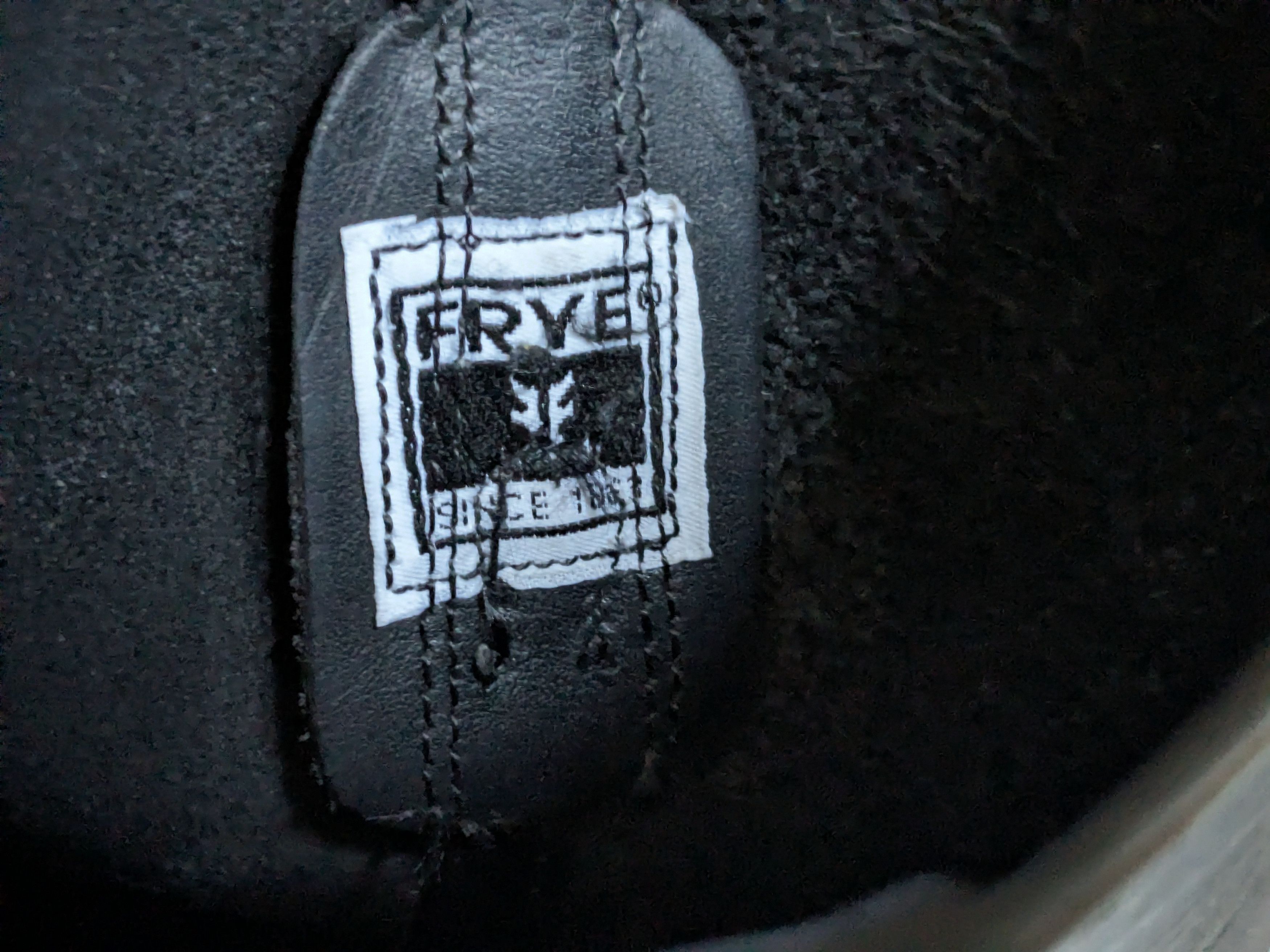 Frye Frye Harness Black Leather 9 W Wide Leather Buckle Belted Size US 9 / EU 42 - 7 Thumbnail
