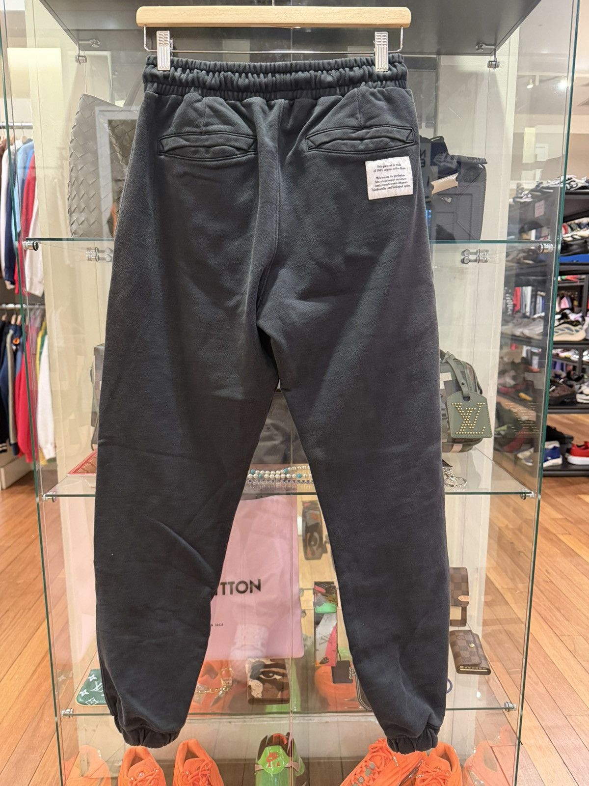 Heron Preston Heron Preston Sweatpants - Black Size US 30 / EU 46 - 2 Thumbnail