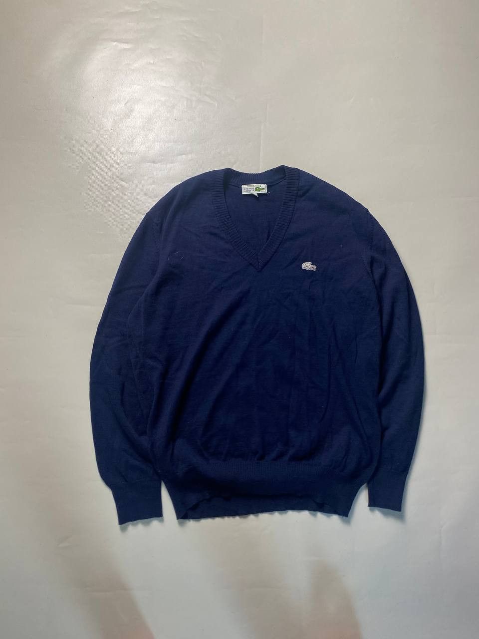 Lacoste Vintage Lacoste Sweaters Wool Size US L / EU 52-54 / 3 - 1 Thumbnail