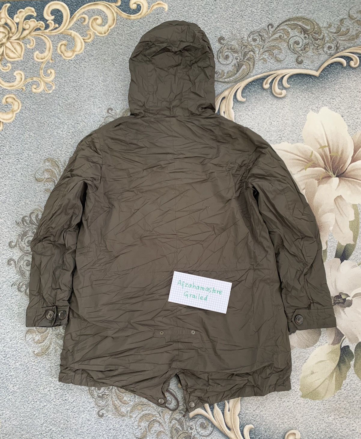 Japanese Brand × Vintage Arnold Palmer Go Arnie Go Classic Style Fishtail Jkt Hooded Size US L / EU 52-54 / 3 - 2 Thumbnail