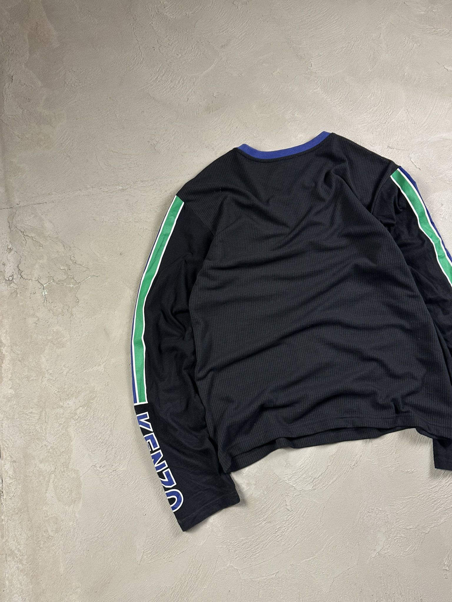 Kenzo Kenzo Paris Logo Longsleeve Stripped T-shirt Size US M / EU 48-50 / 2 - 11 Thumbnail